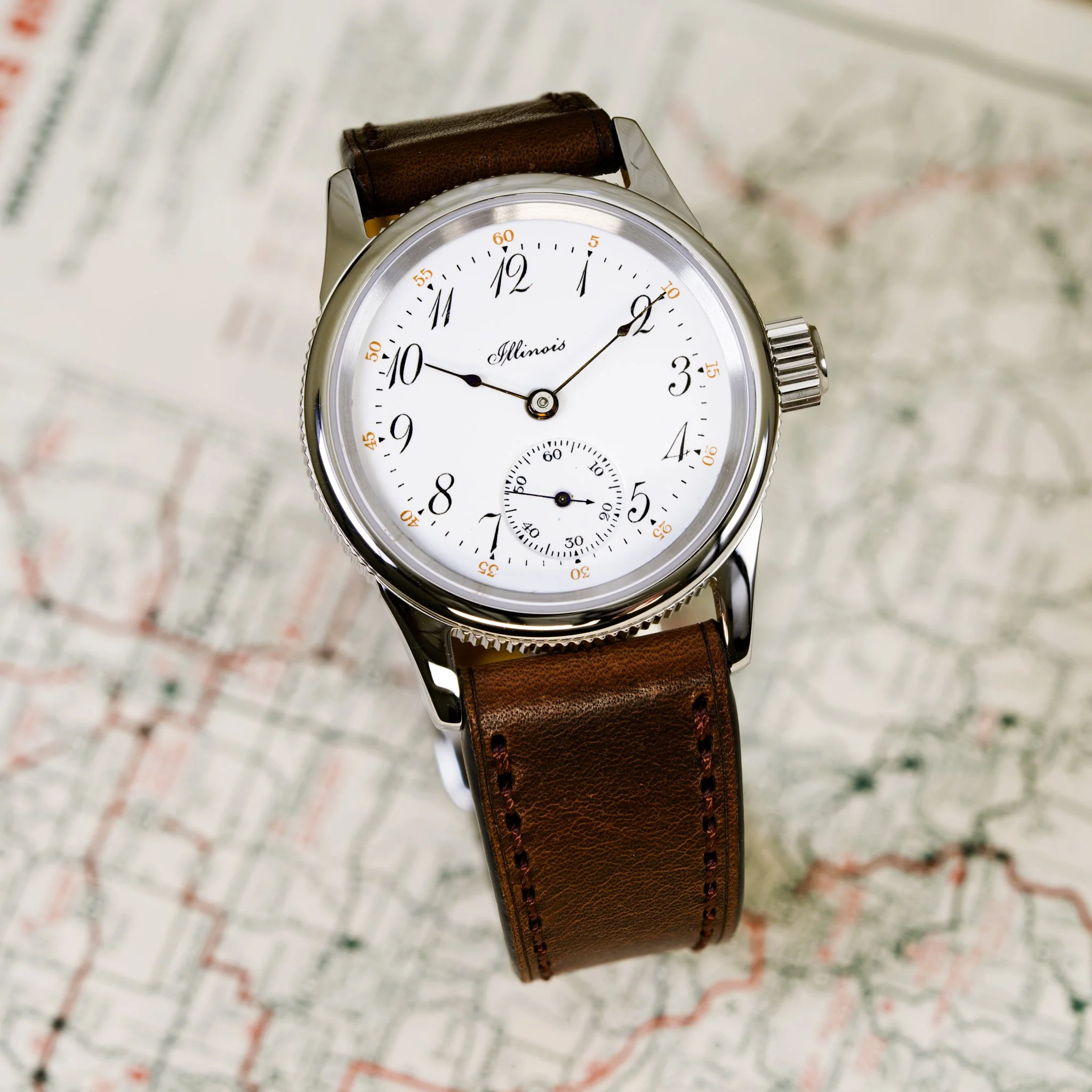 Illinois pocket watch conversion