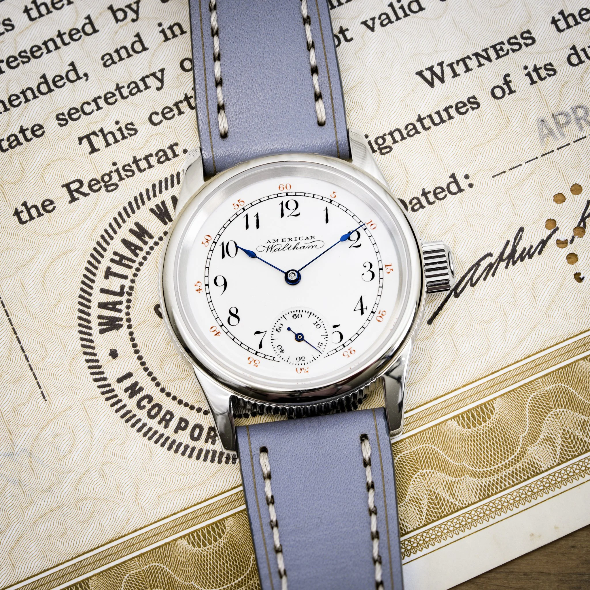 Waltham pocket watch conversion