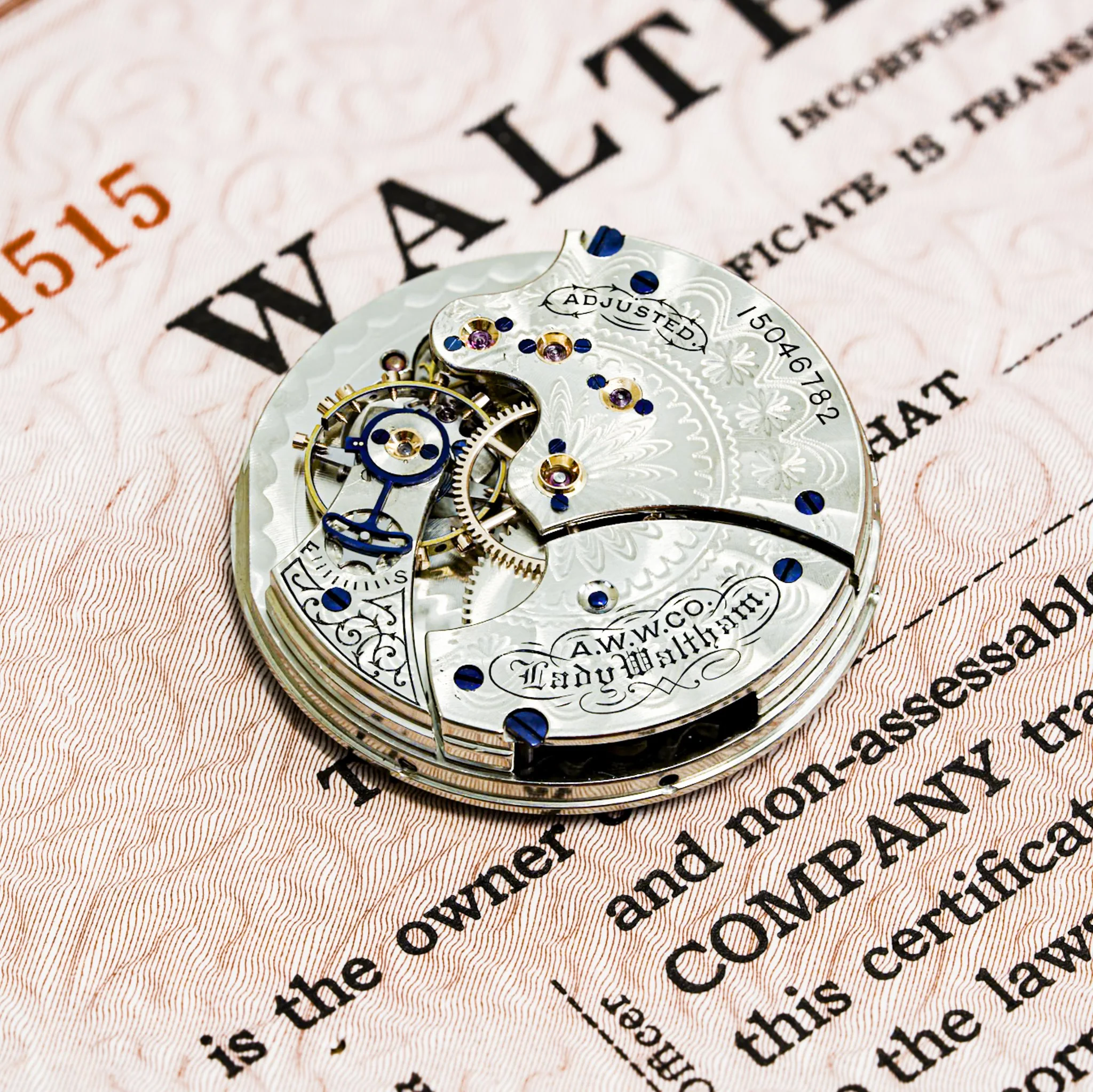Waltham pocket watch conversion