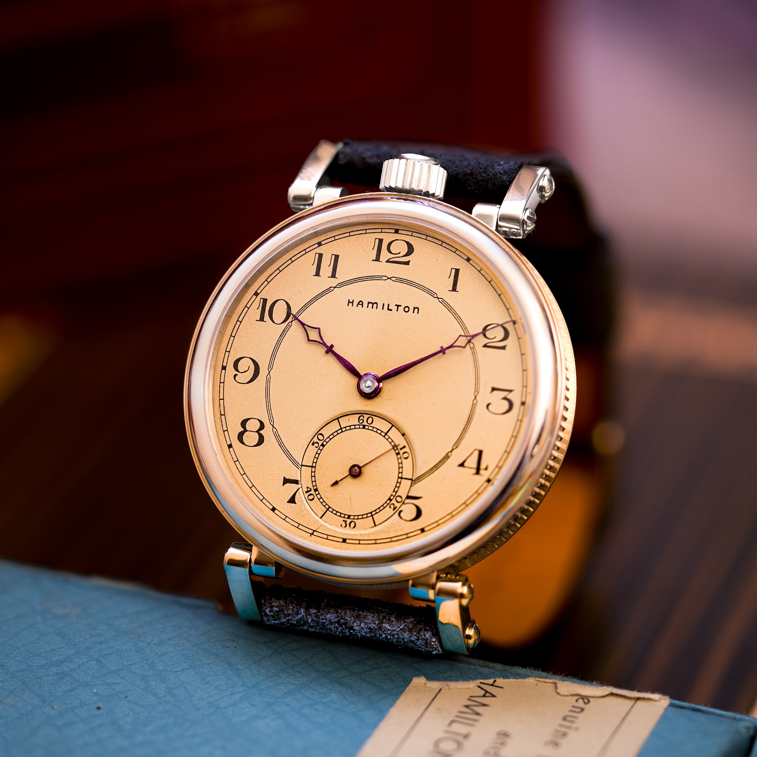 Hamilton pocket watch conversion