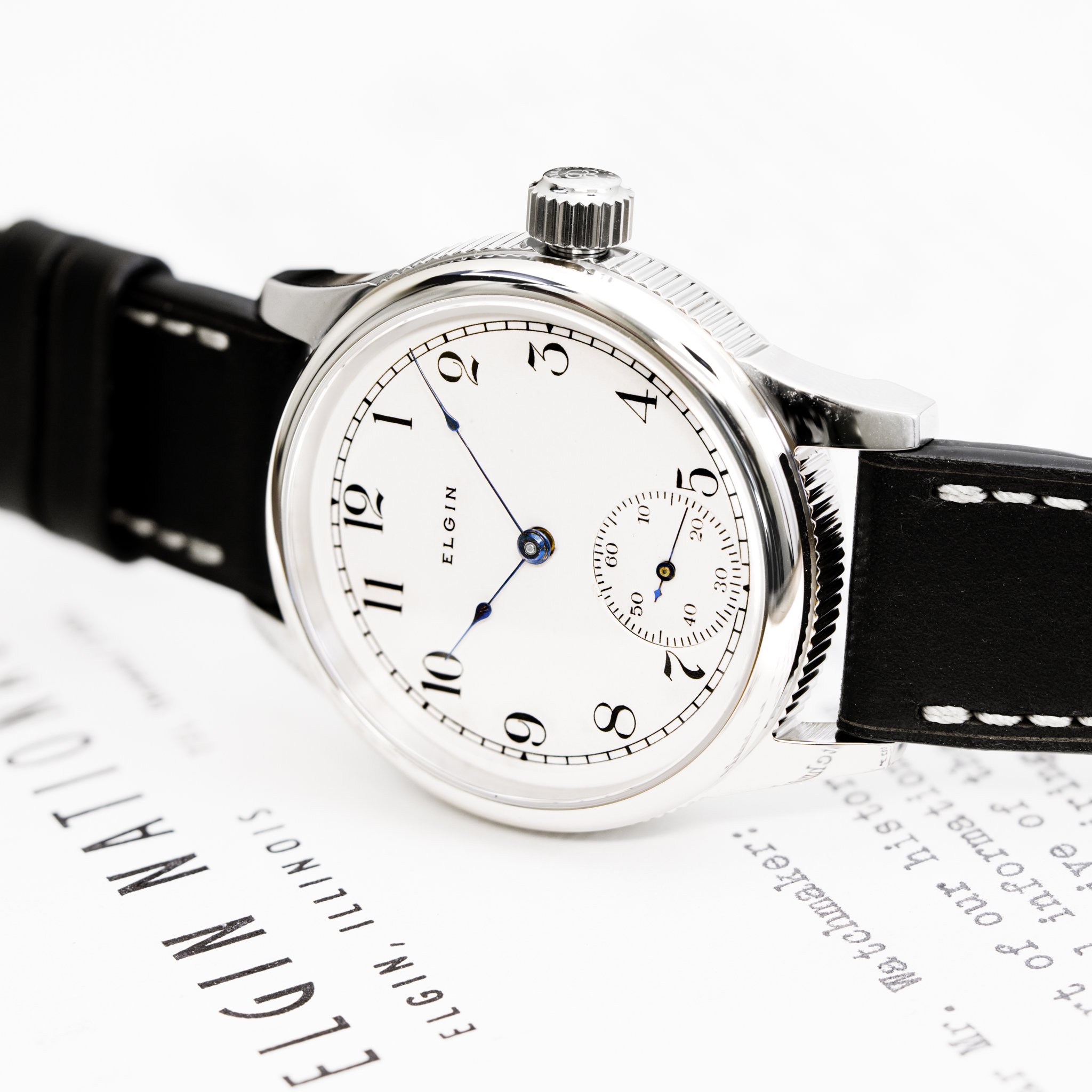 Elgin pocket watch conversion