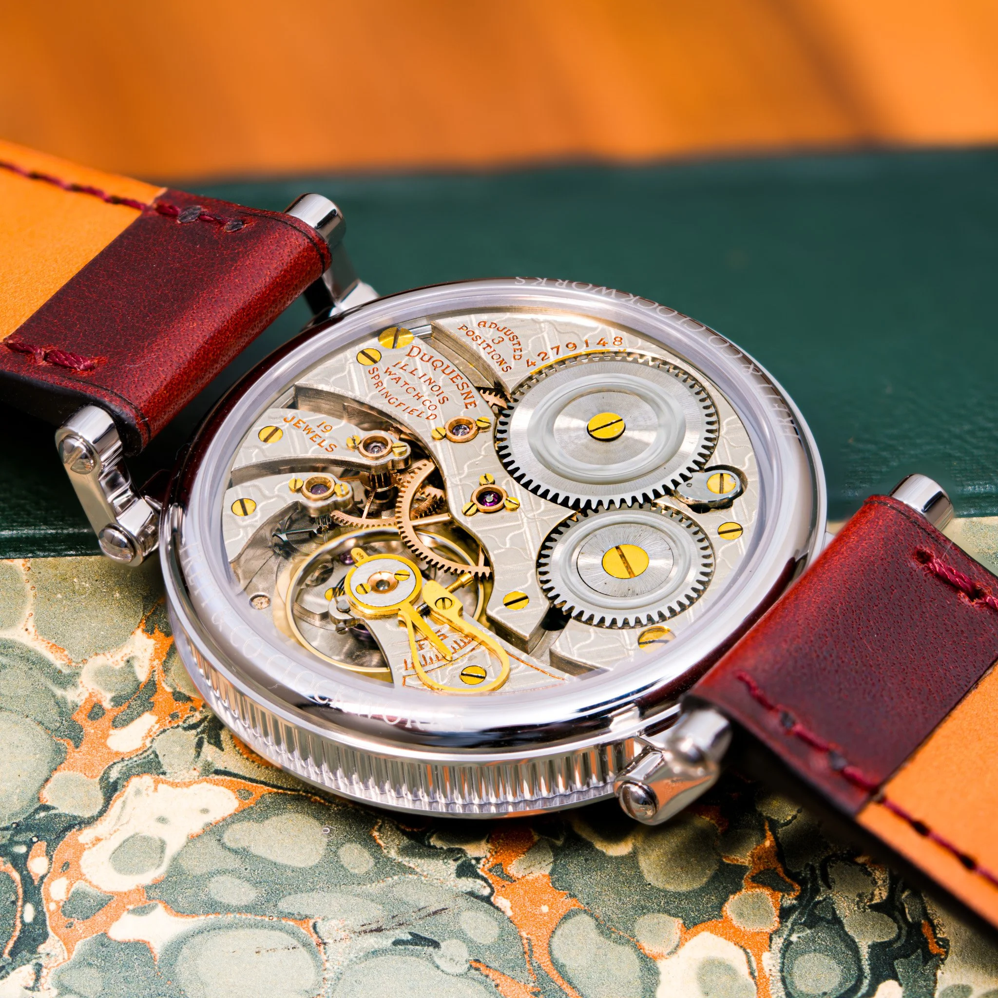 Illinois pocket watch conversion