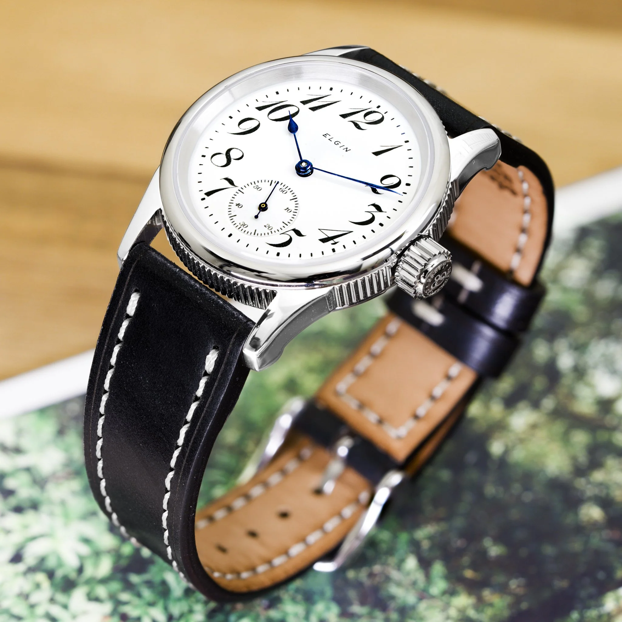 Elgin pocket watch conversion