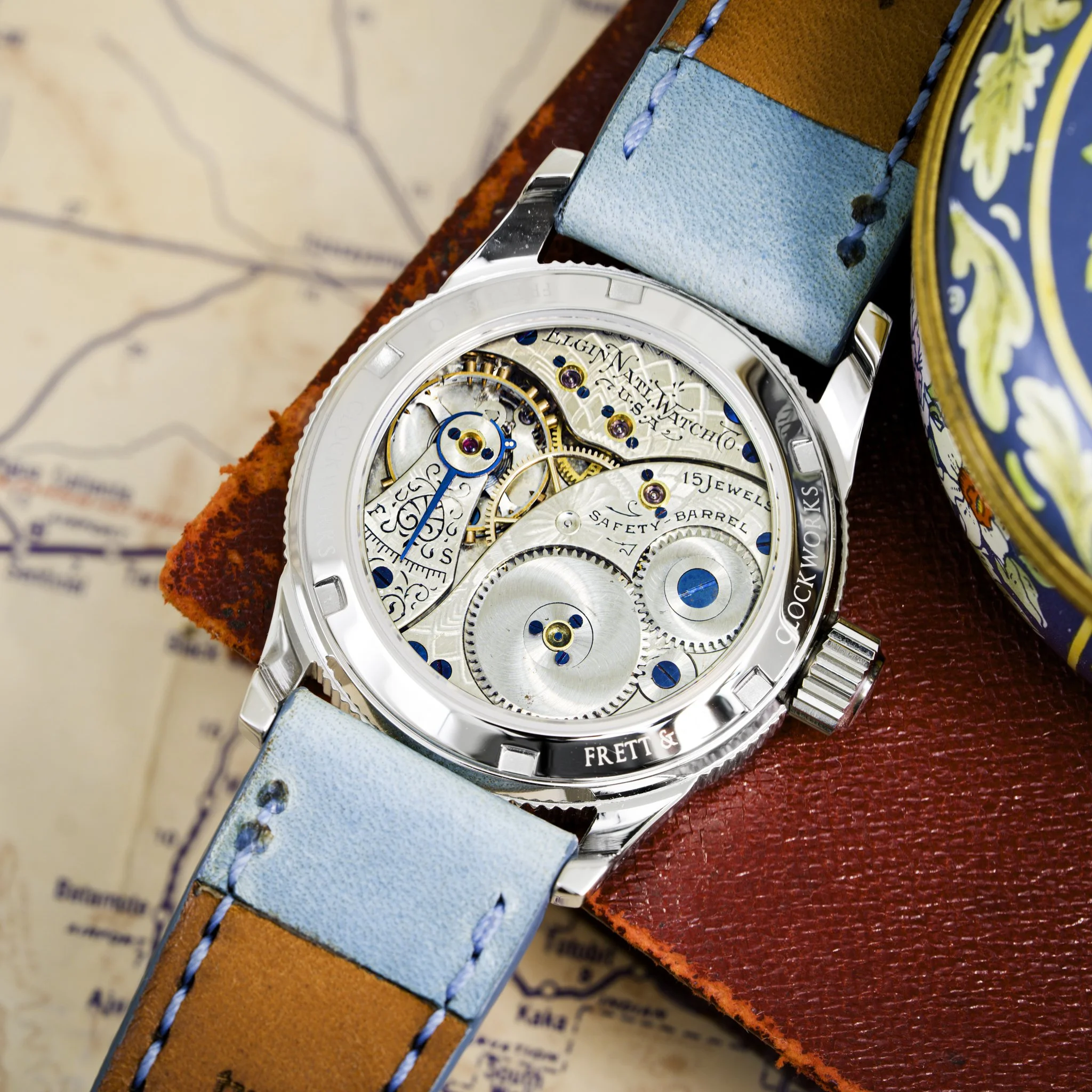 Elgin pocket watch conversion