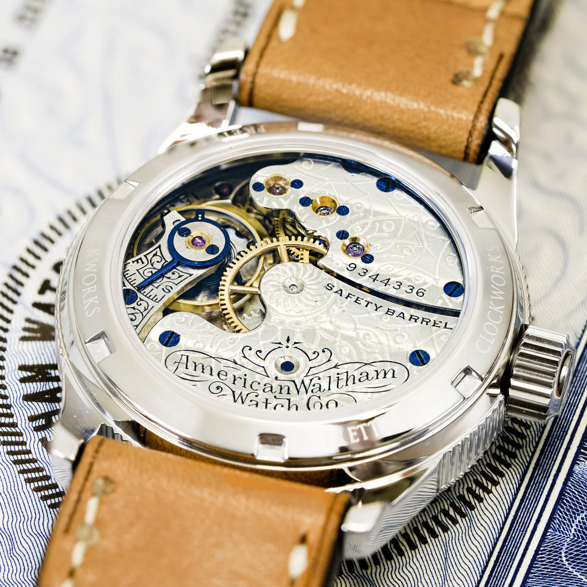Waltham pocket watch conversion