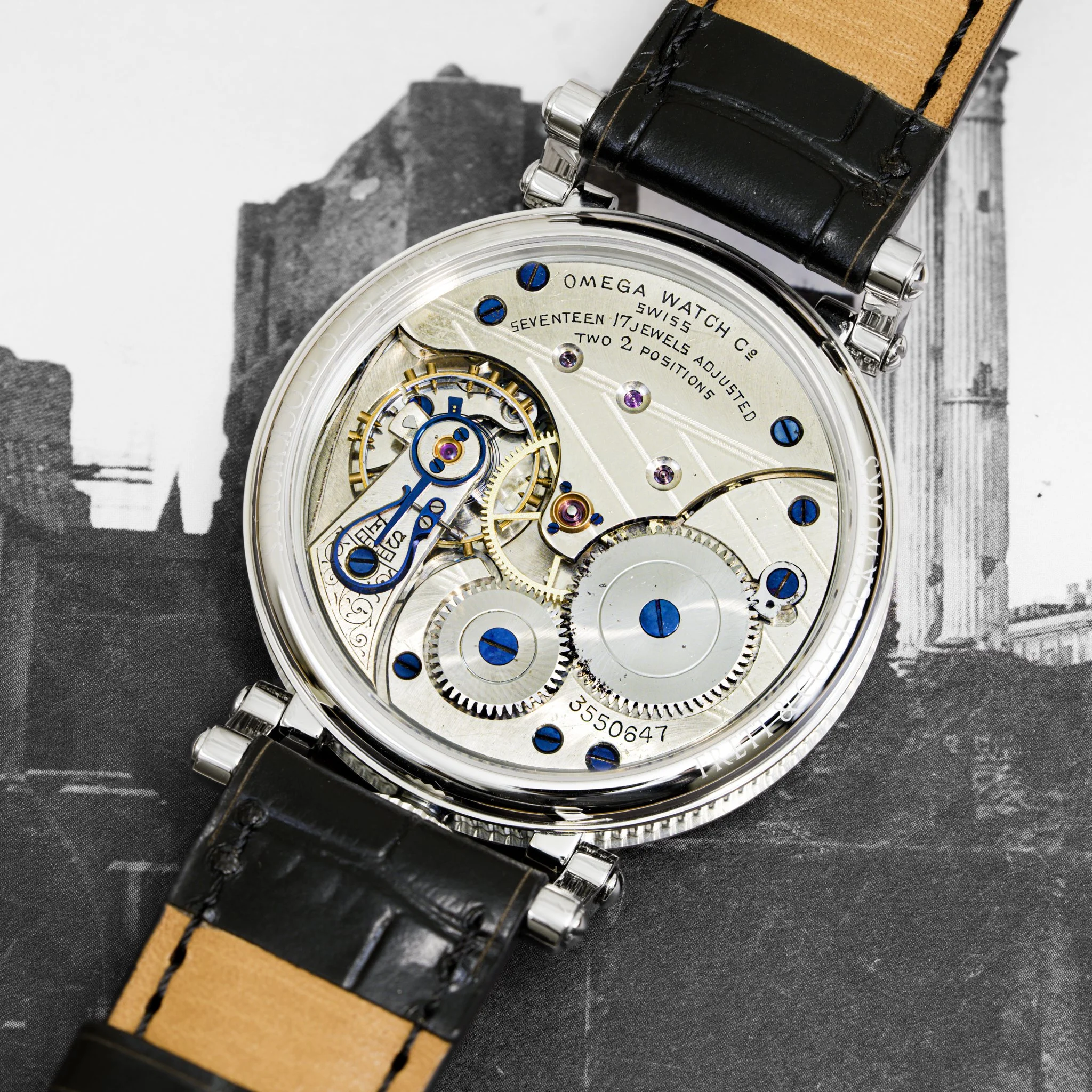 Omega pocket watch conversion
