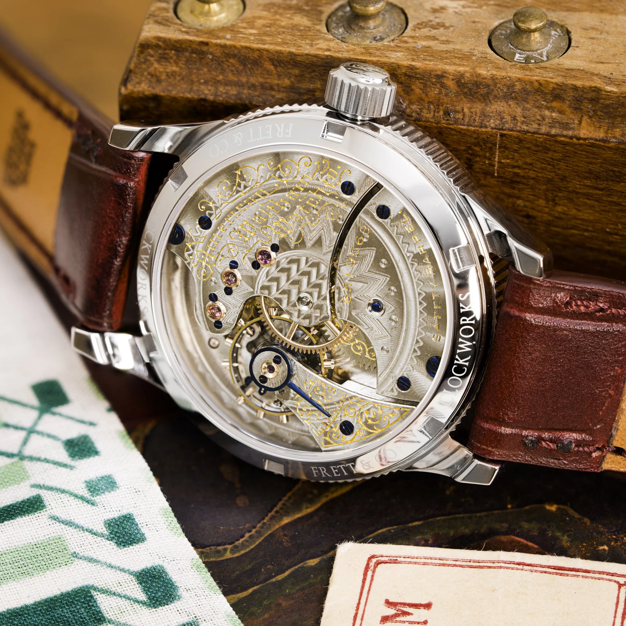 Waltham pocket watch conversion