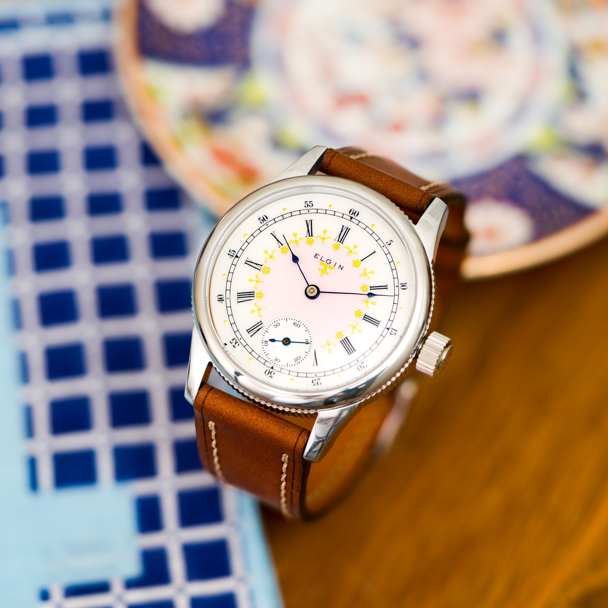 Elgin pocket watch conversion