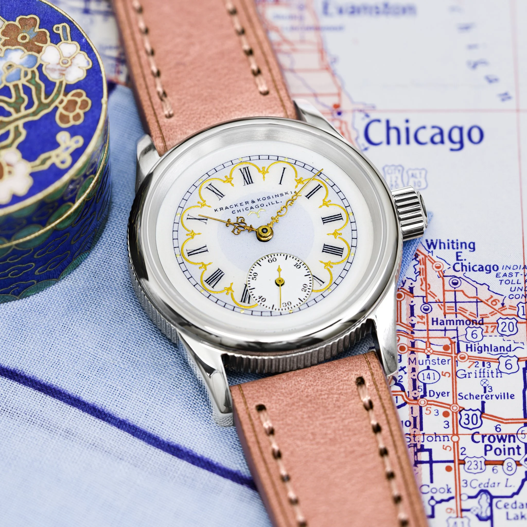 Elgin pocket watch conversion