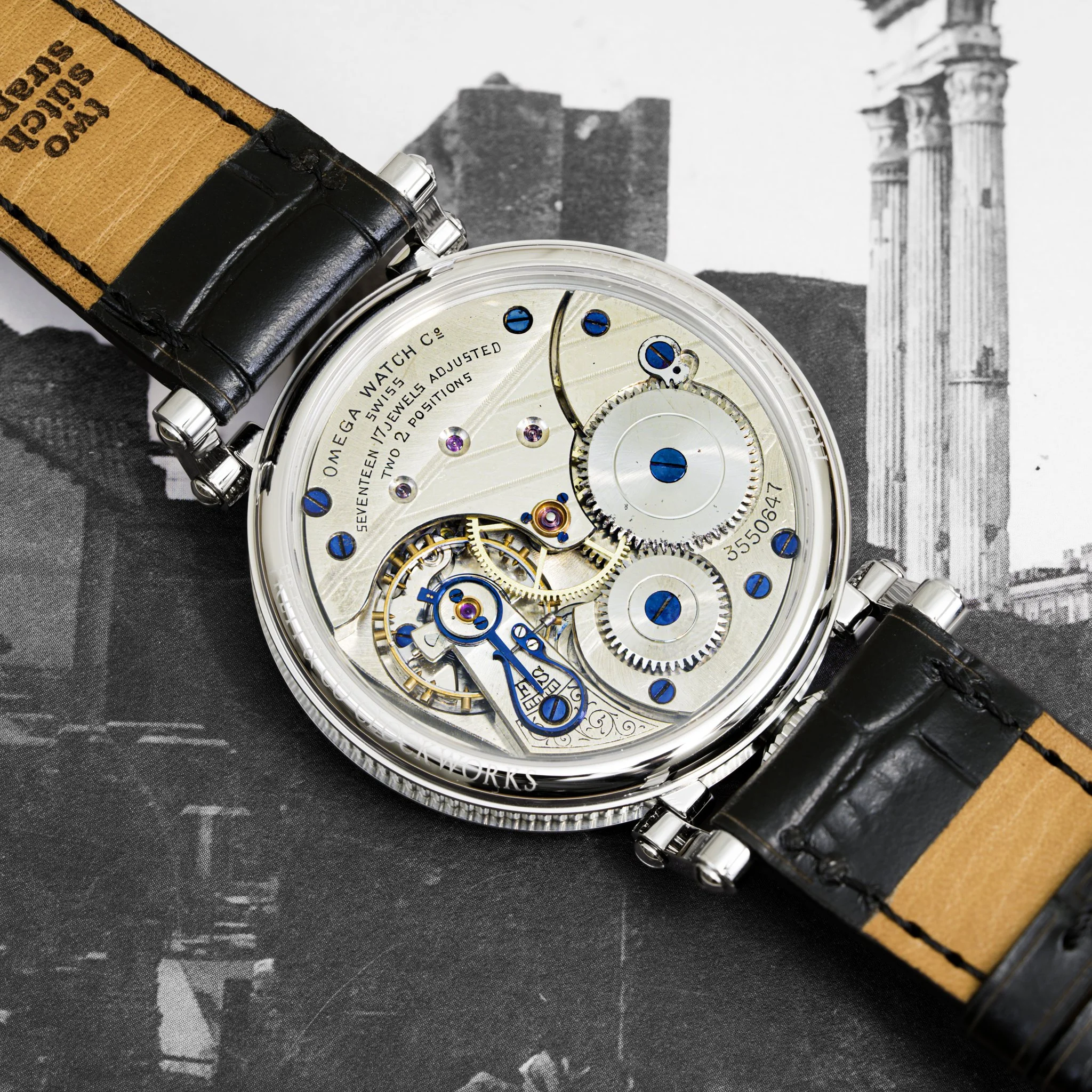 Omega pocket watch conversion