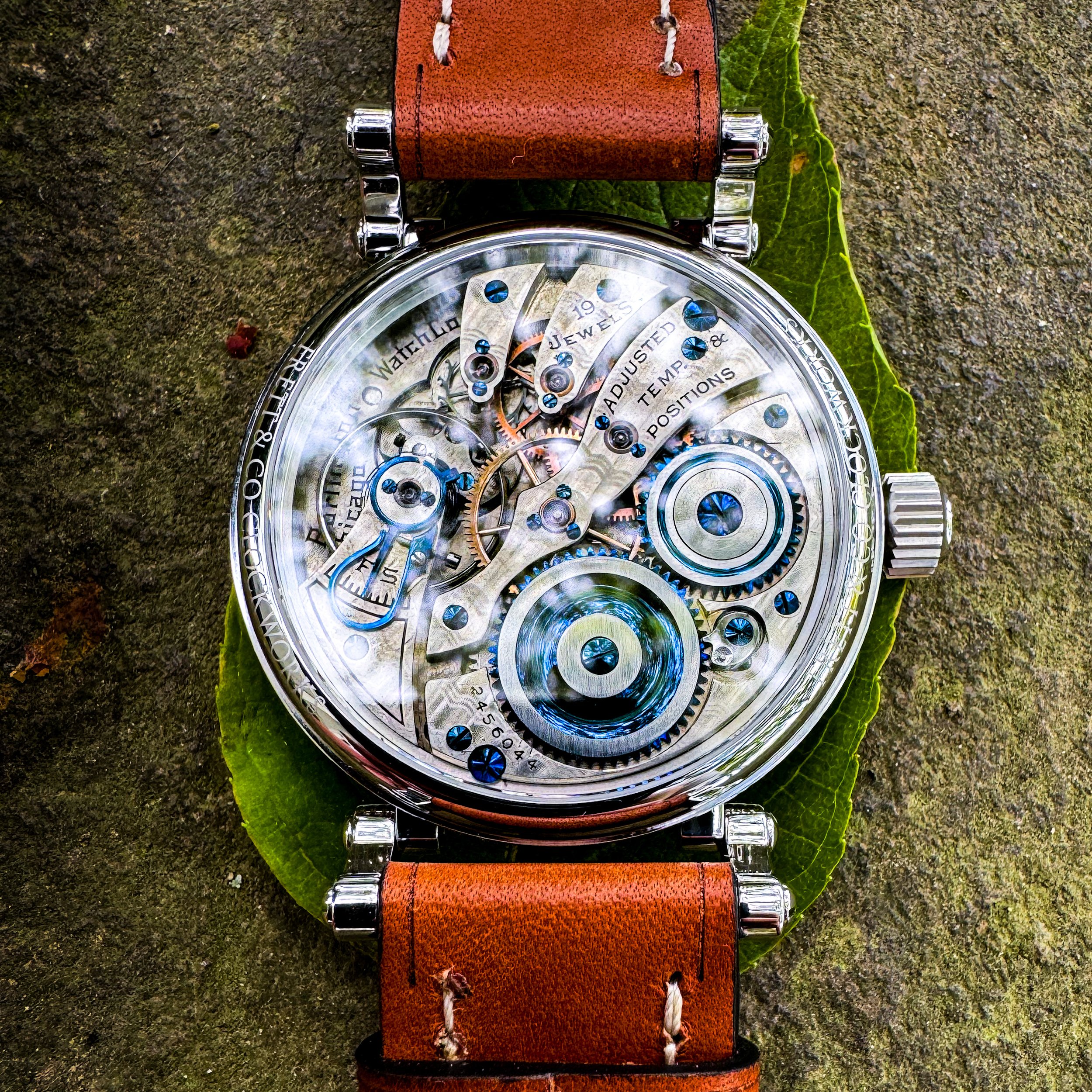 Burlington pocket watch conversion