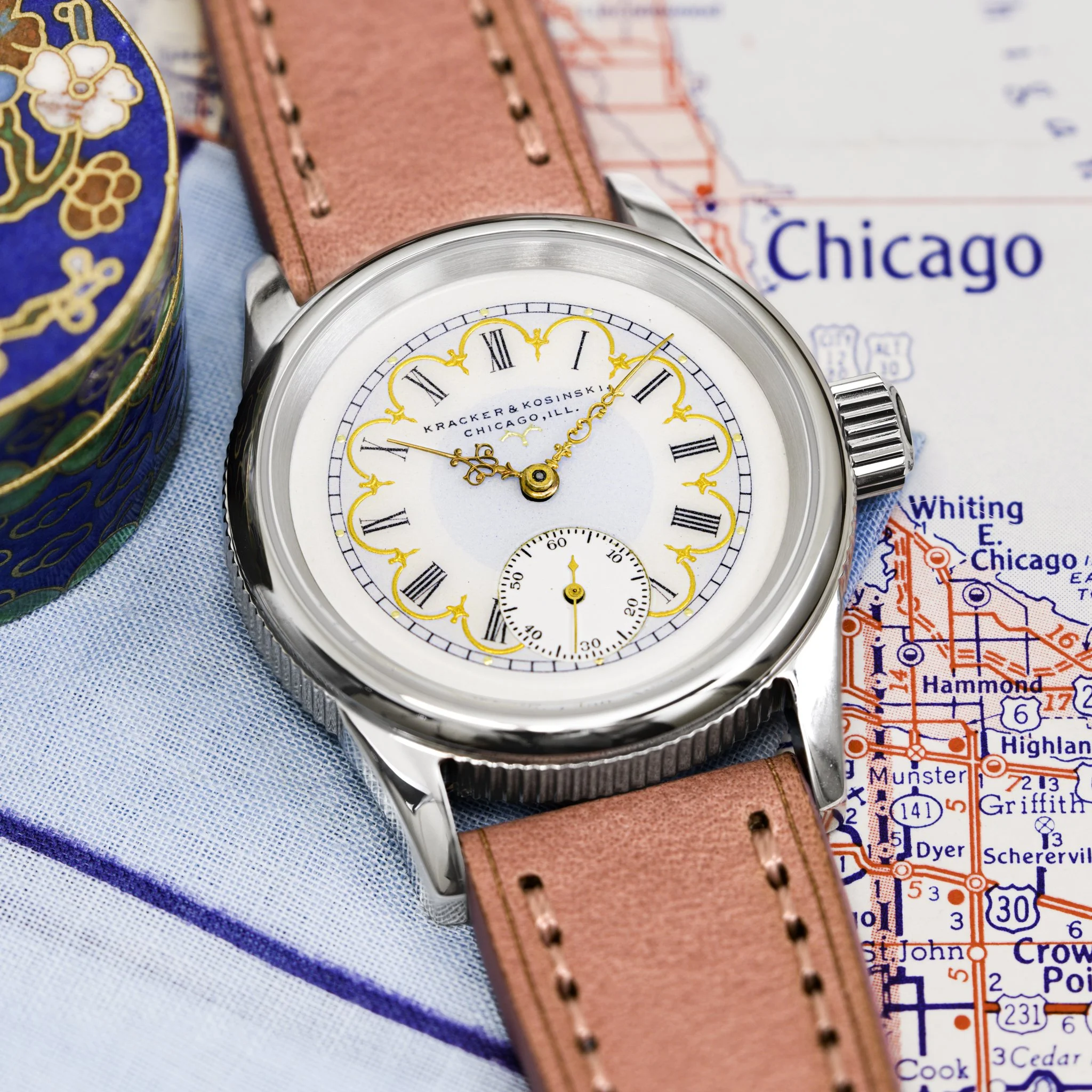 Elgin pocket watch conversion