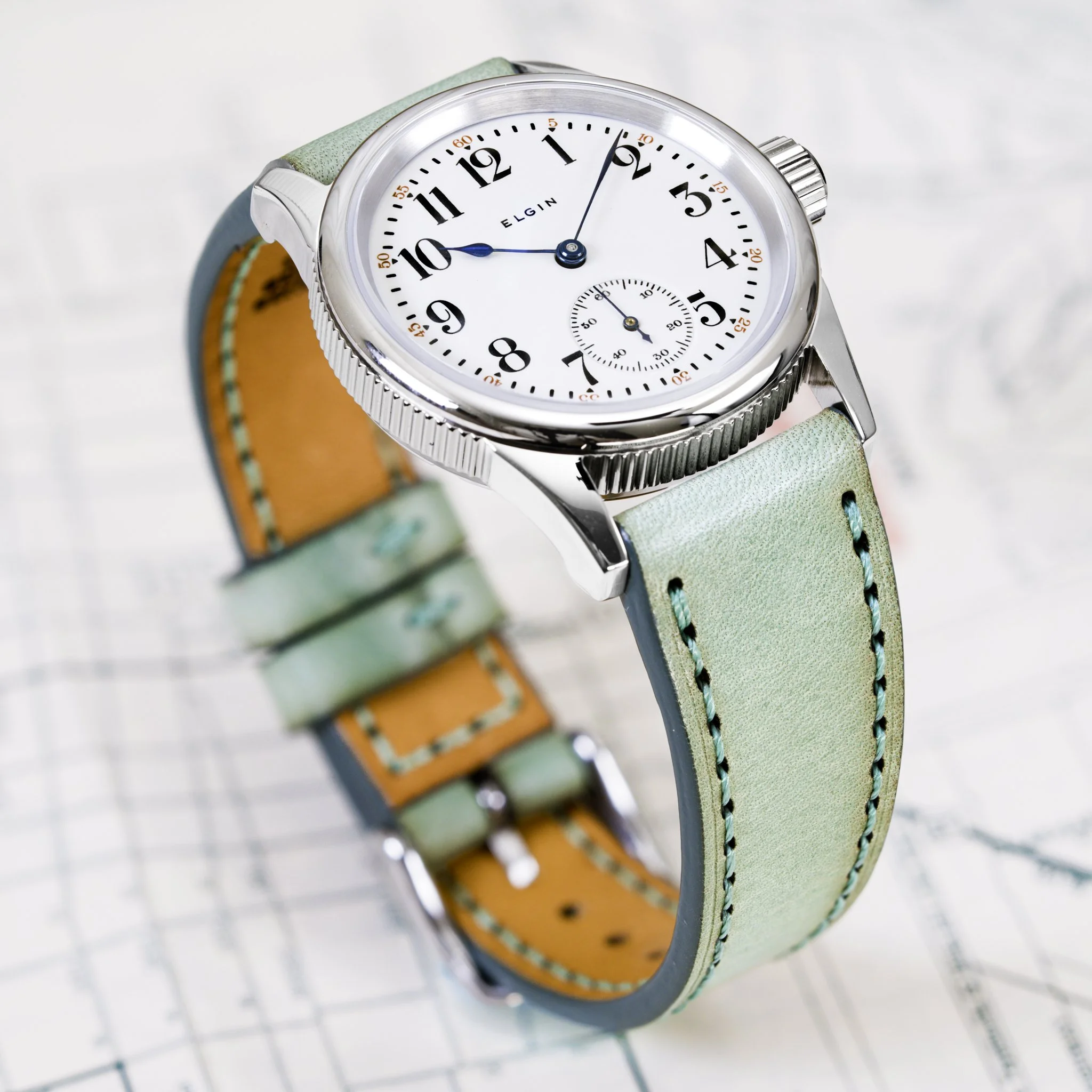 Elgin pocket watch conversion
