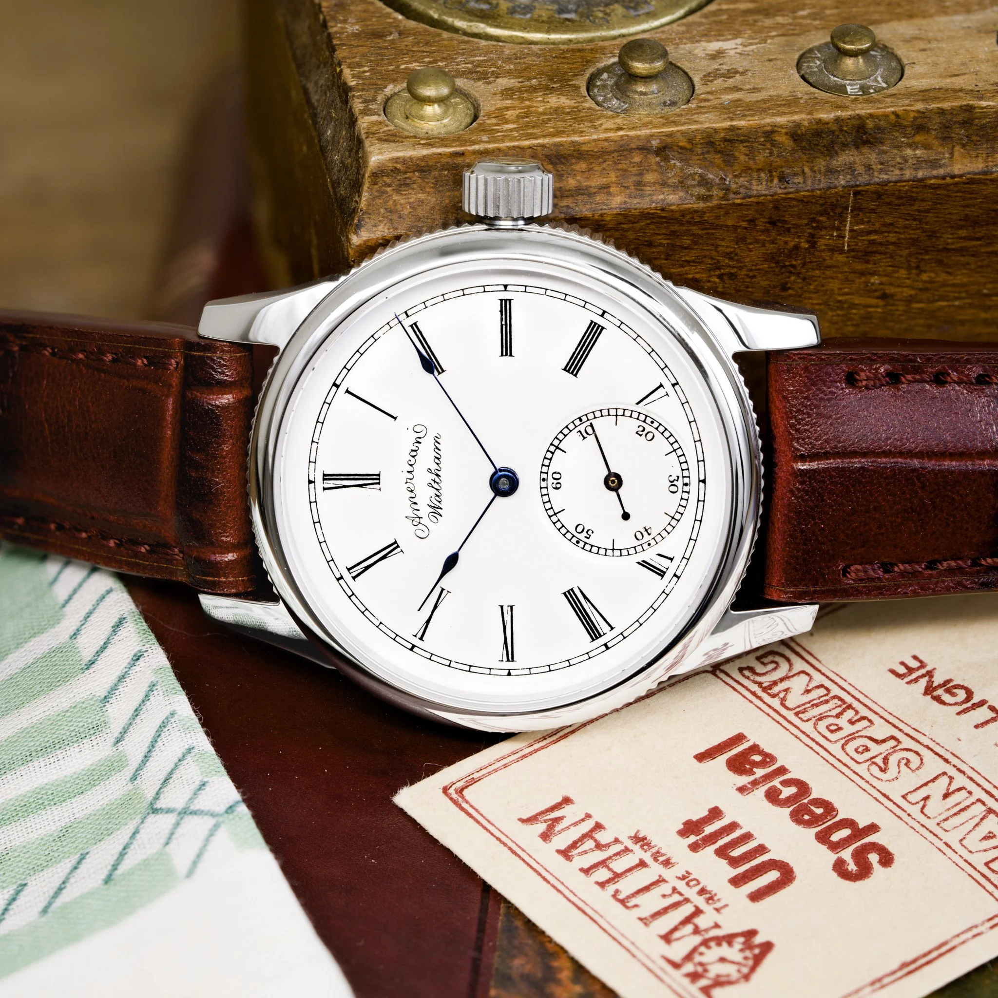 Waltham pocket watch conversion