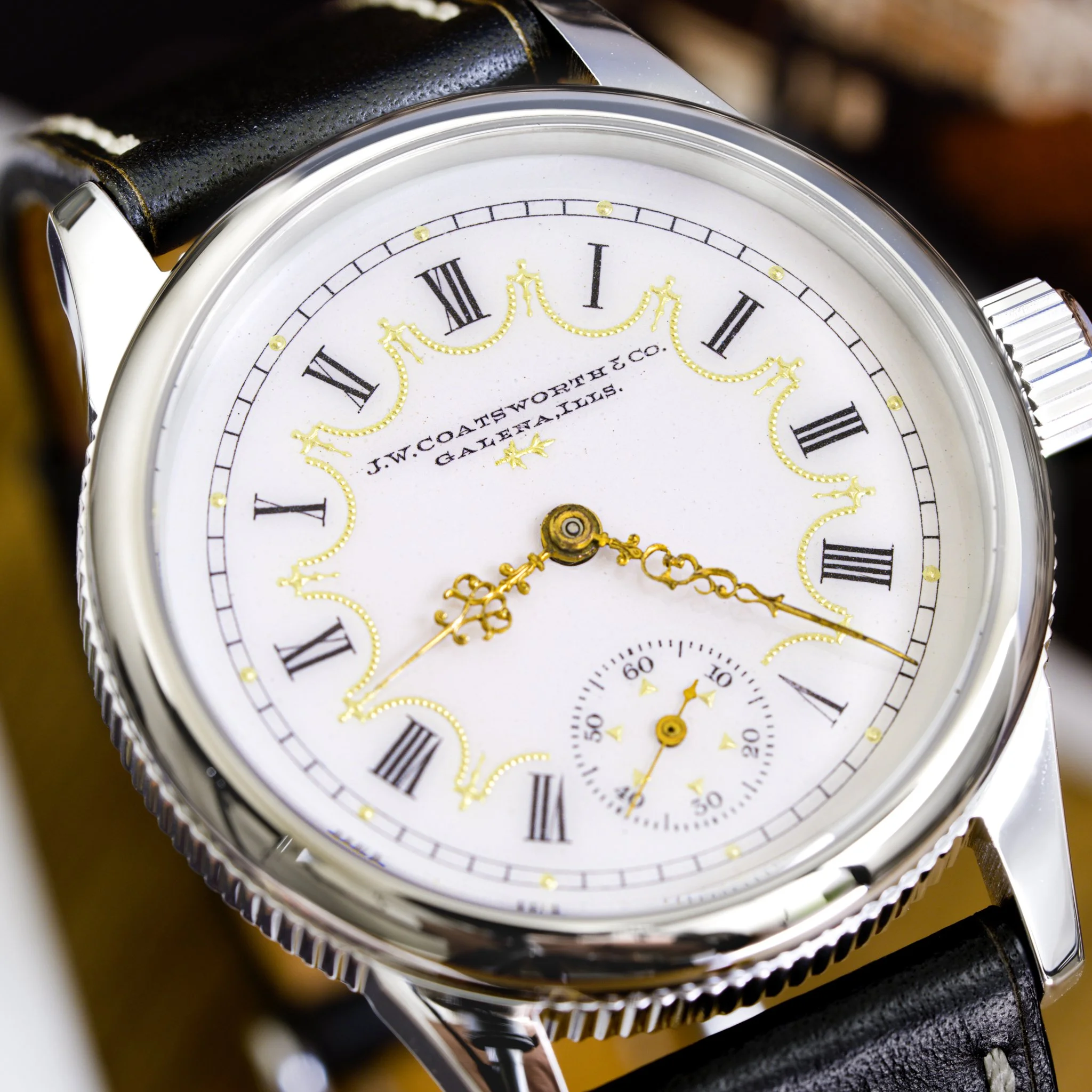 Elgin pocket watch conversion