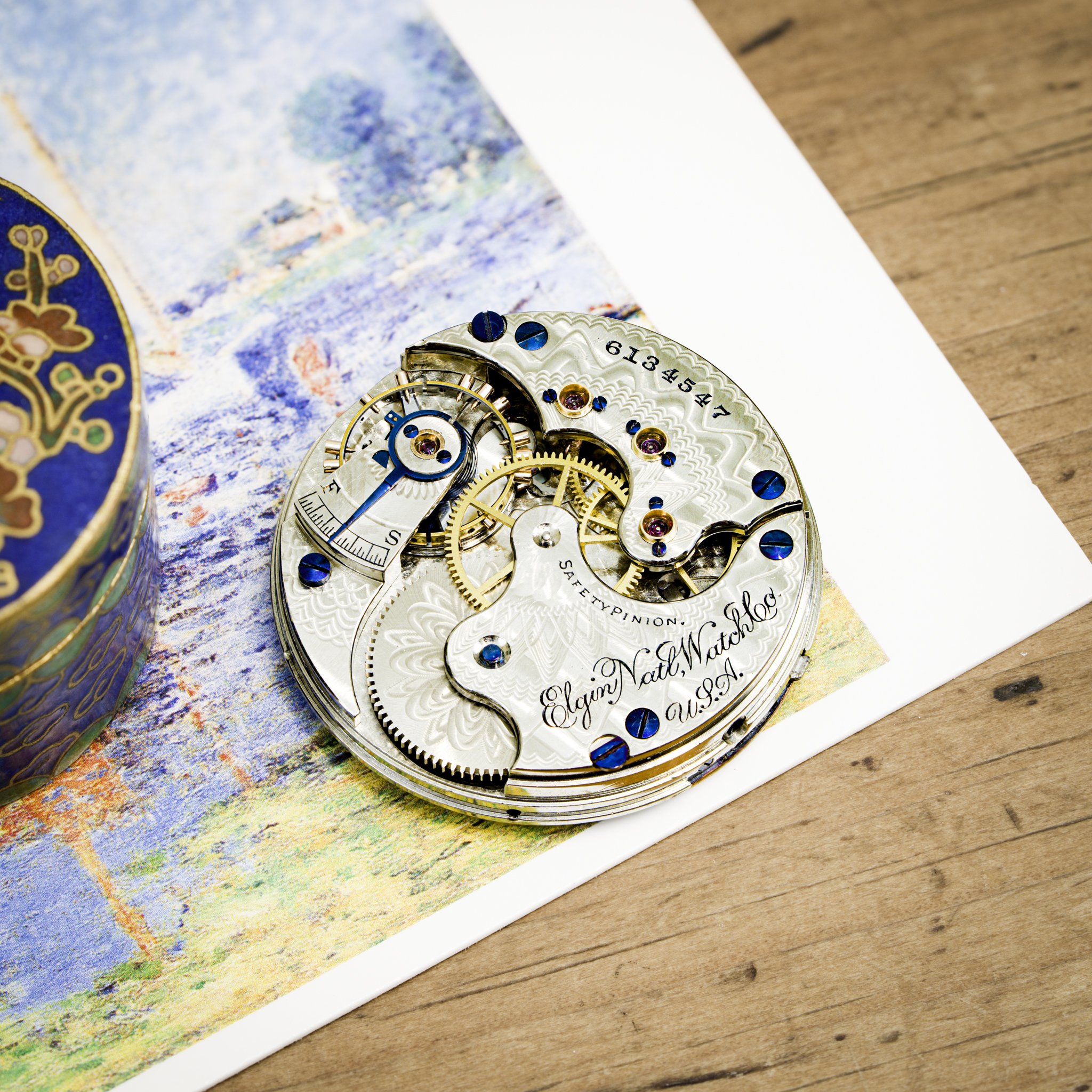 Elgin pocket watch conversion