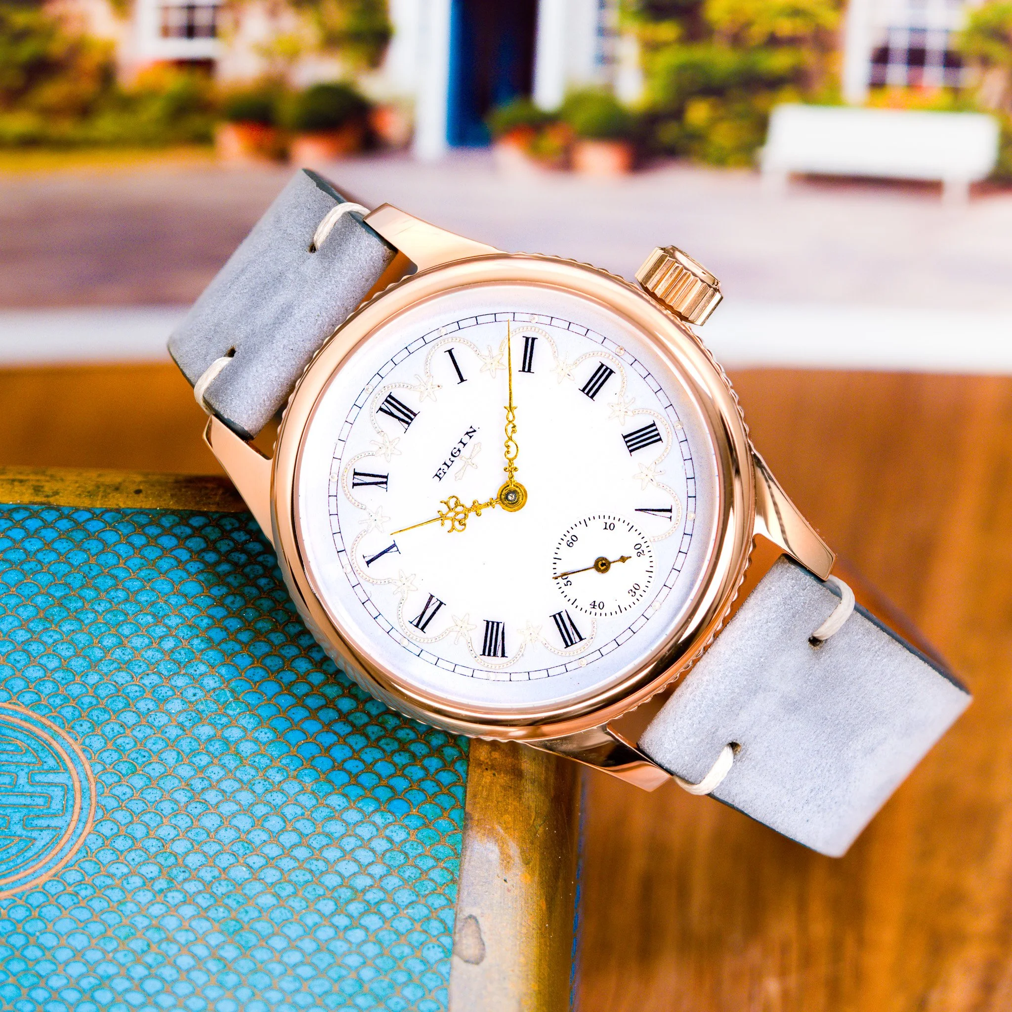 Elgin pocket watch conversion