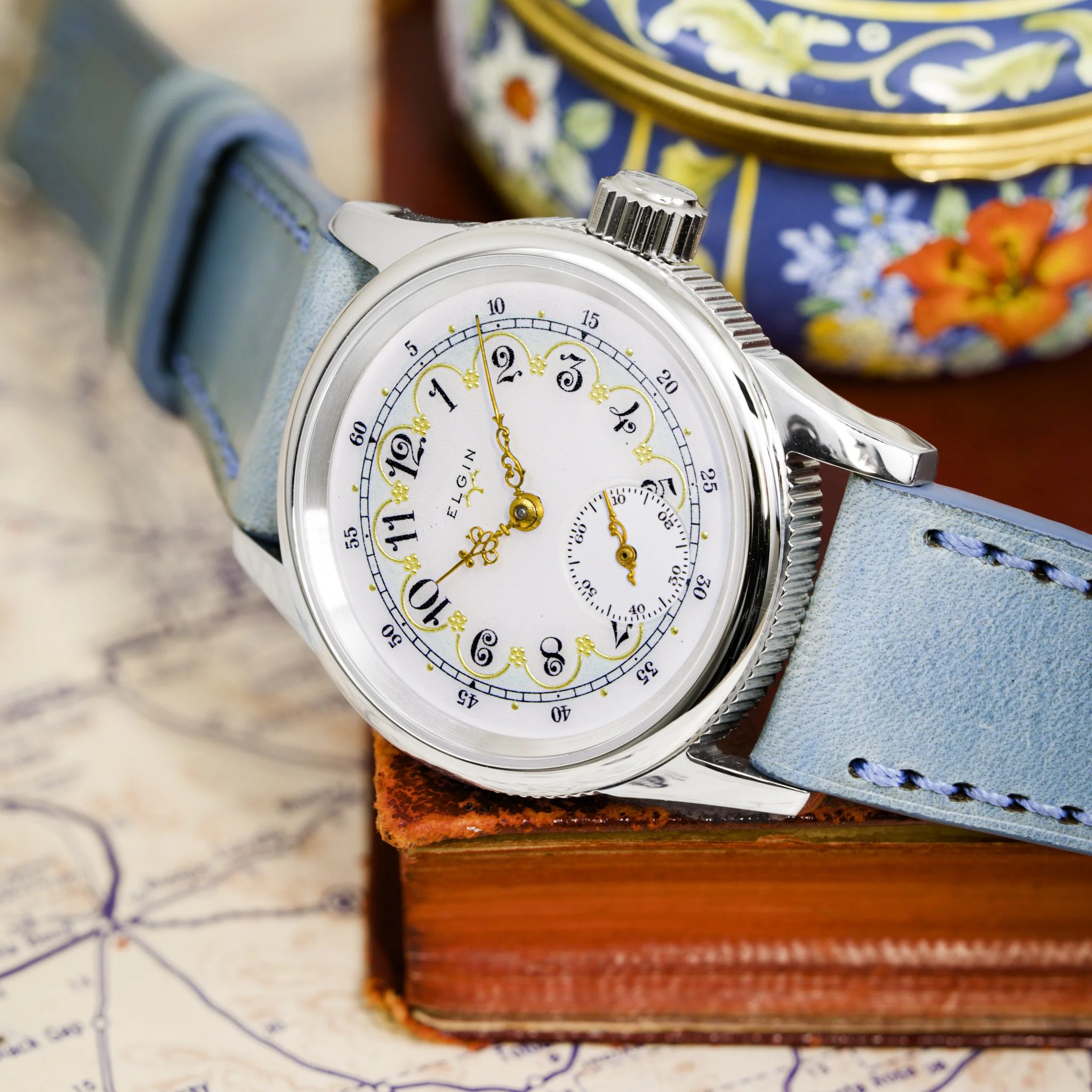 Elgin pocket watch conversion