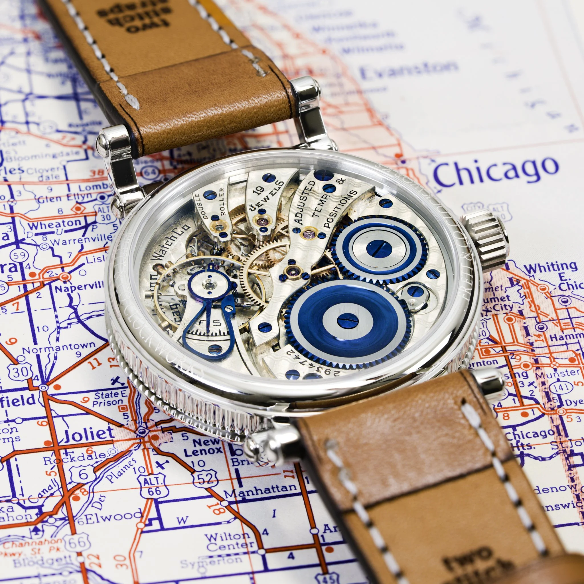 Burlington pocket watch conversion
