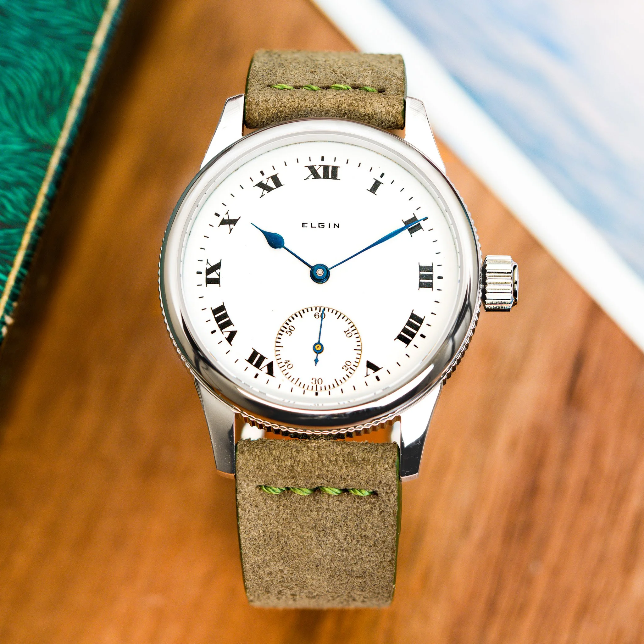 Elgin pocket watch conversion