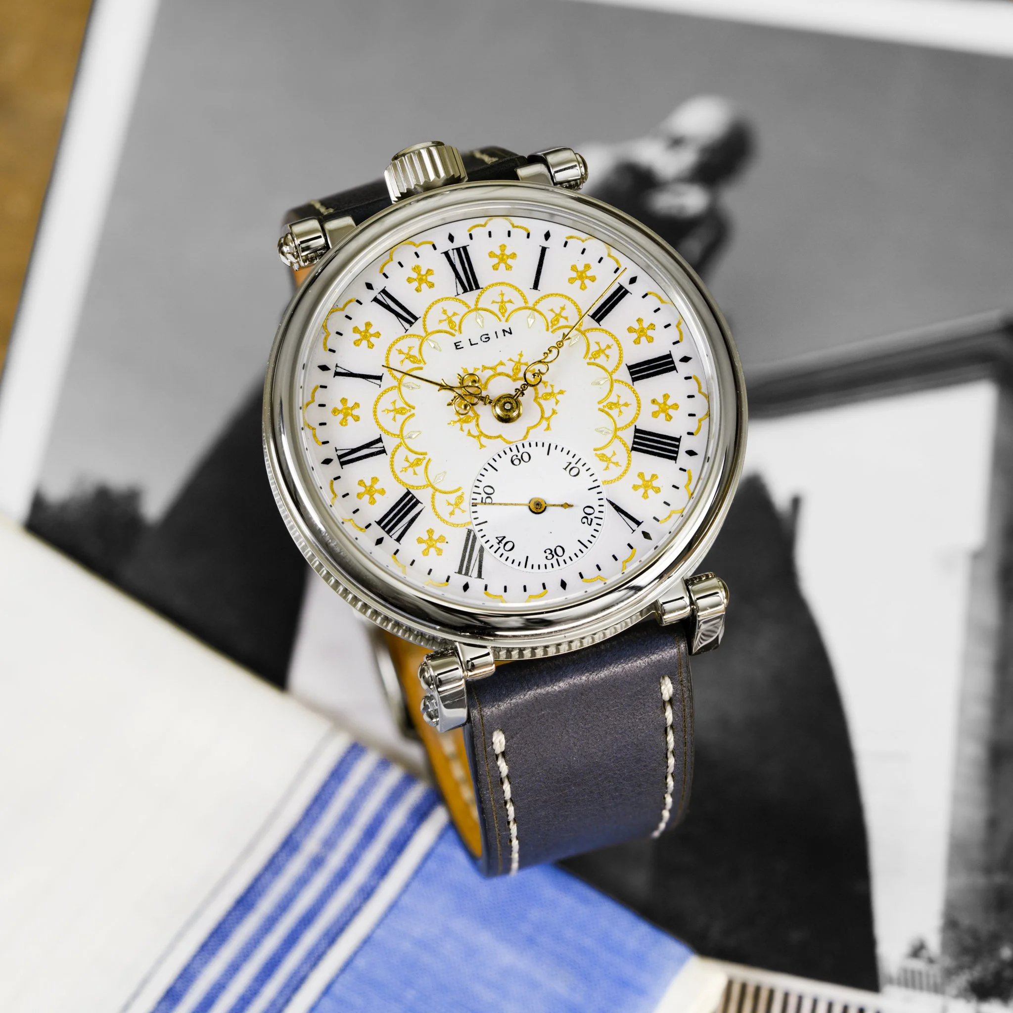 Elgin pocket watch conversion