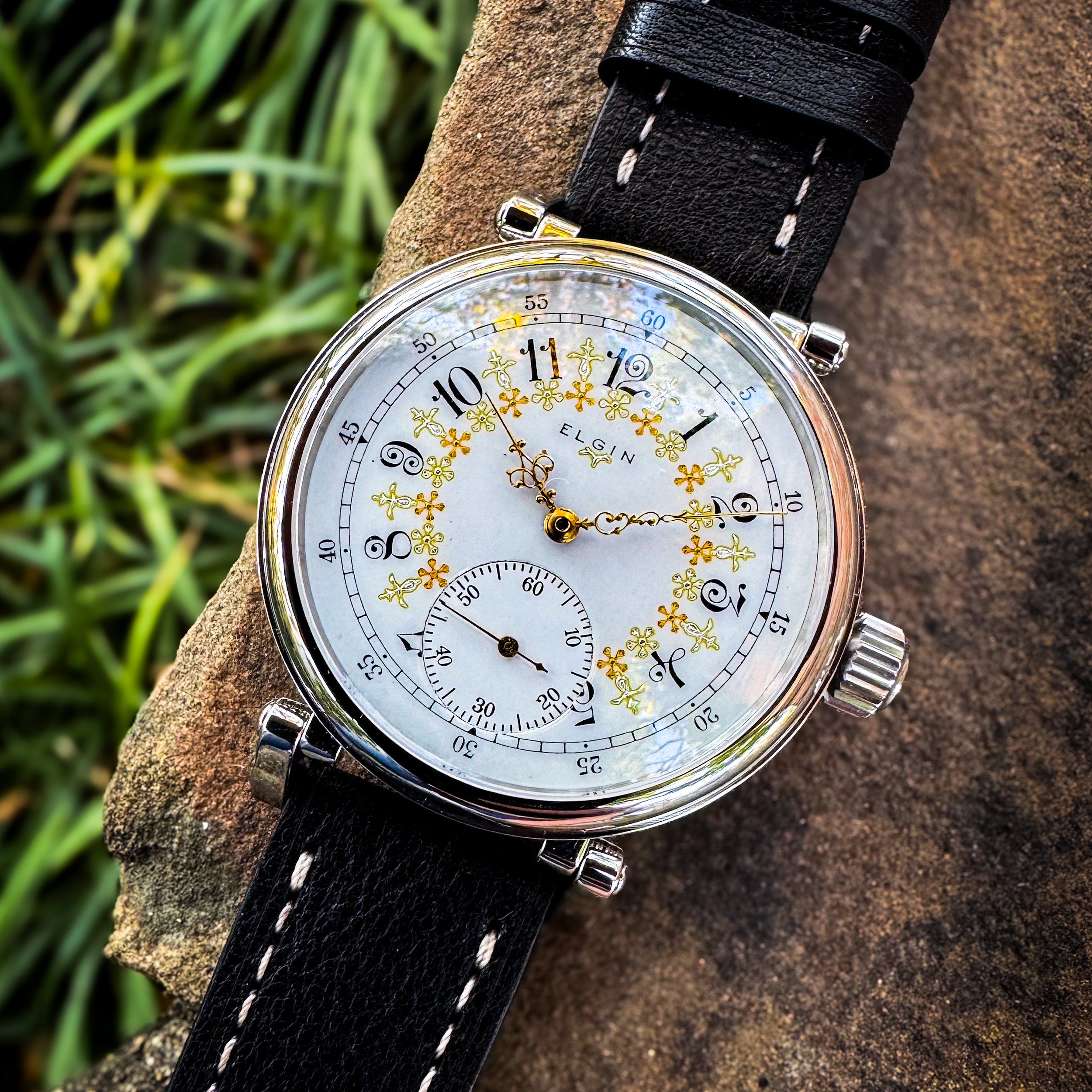 Elgin pocket watch conversion