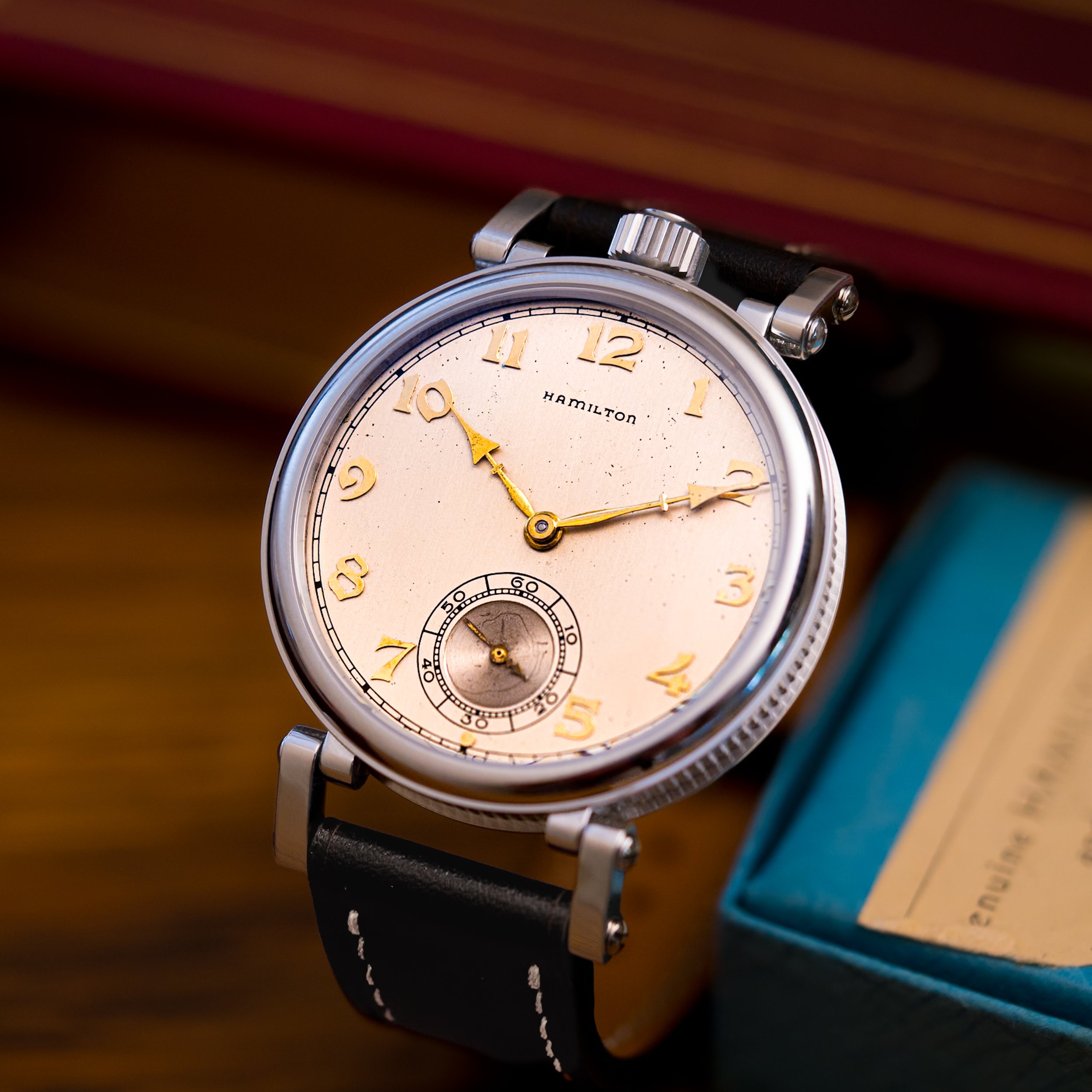 Hamilton pocket watch conversion