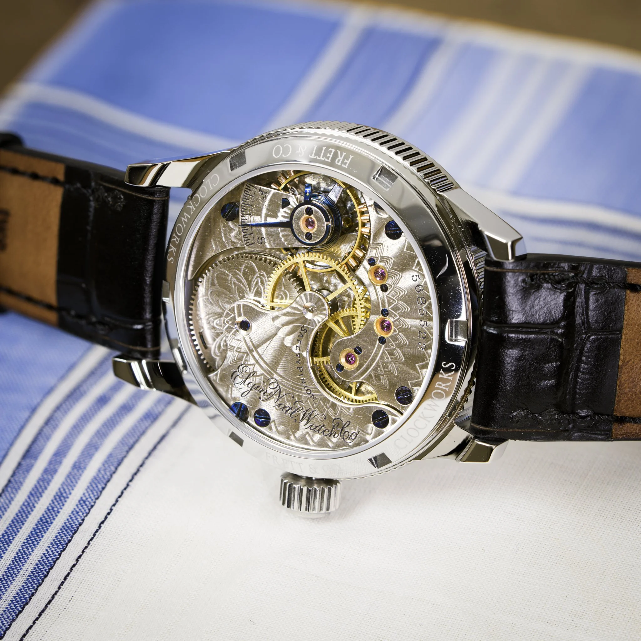 Elgin pocket watch conversion