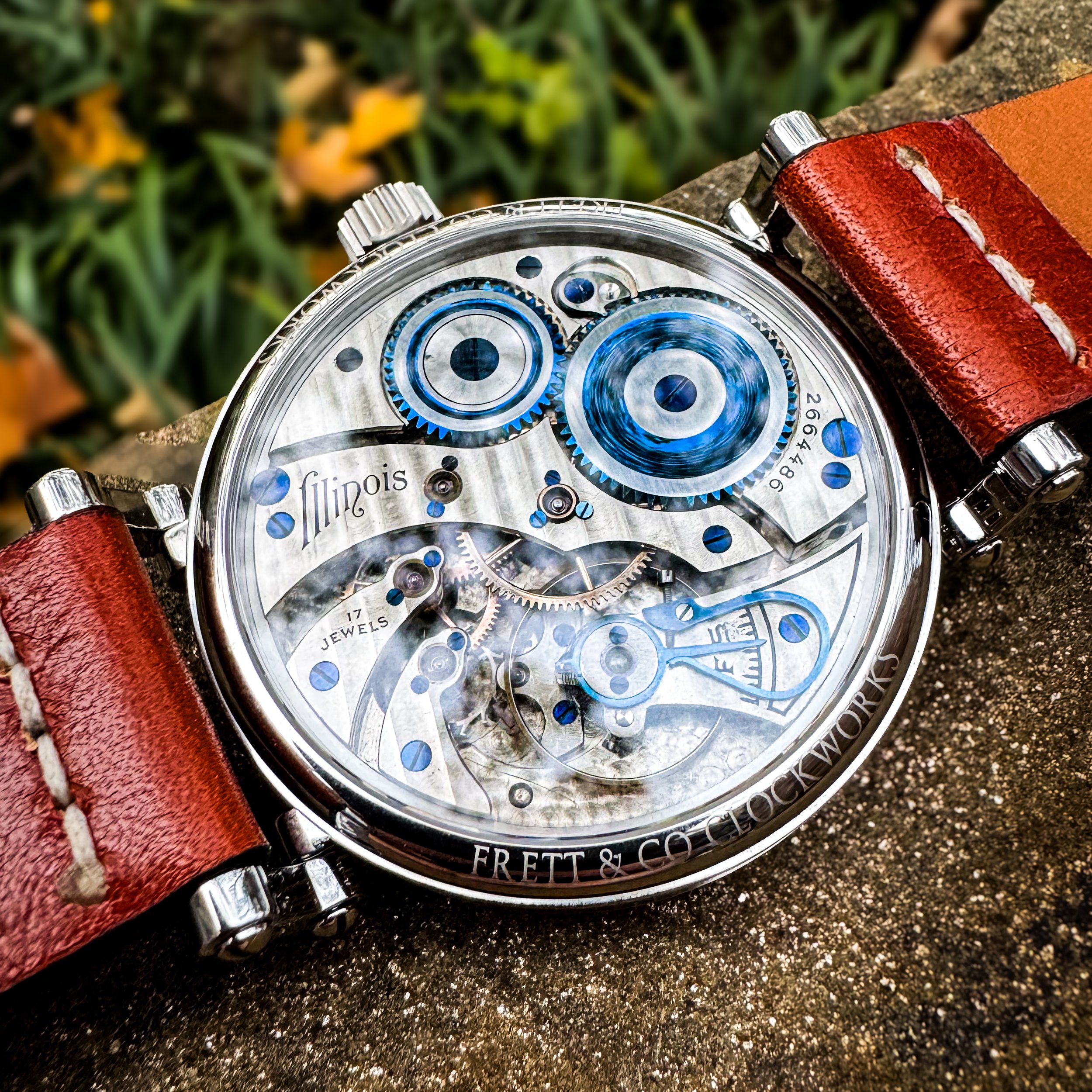 Illinois pocket watch conversion