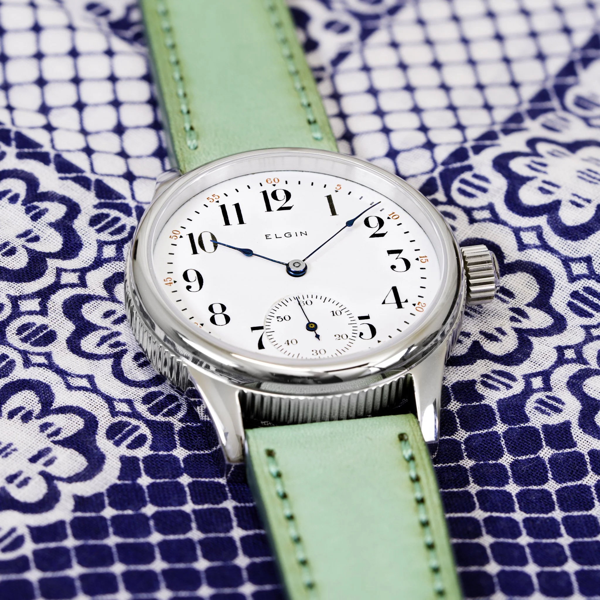 Elgin pocket watch conversion
