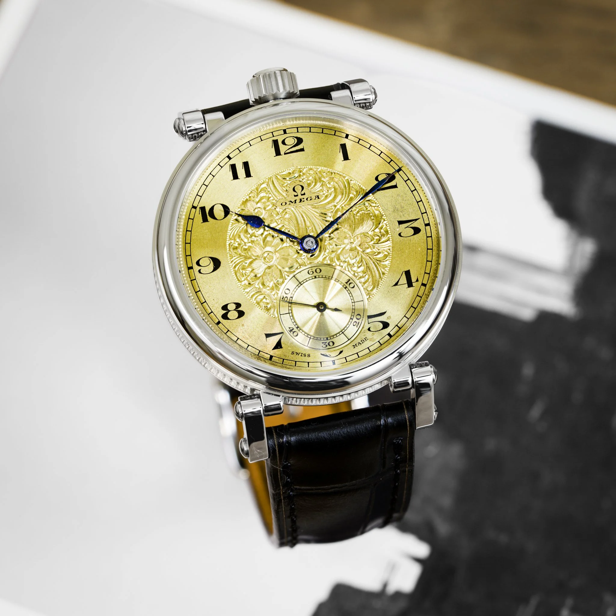 Omega pocket watch conversion