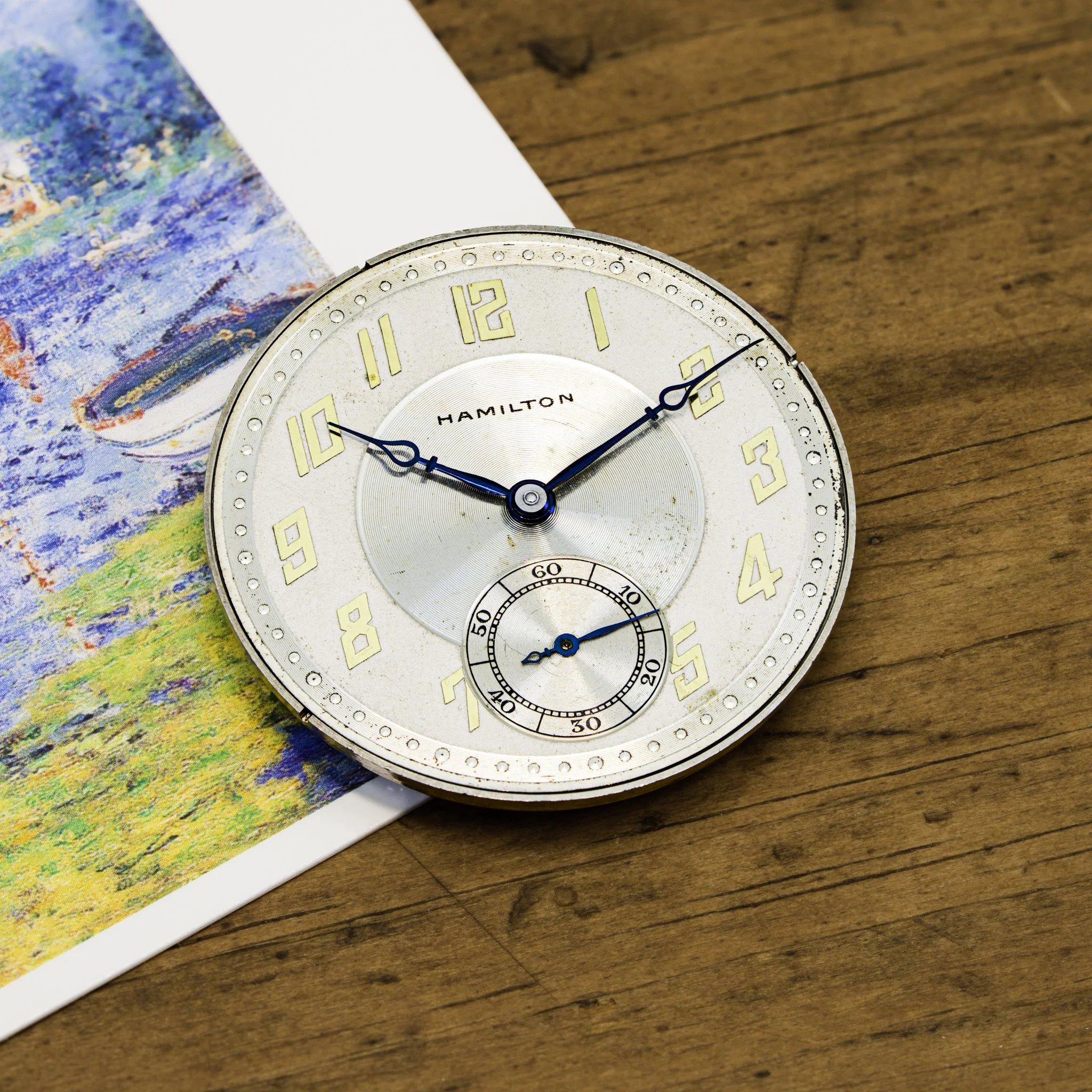 Hamilton pocket watch conversion