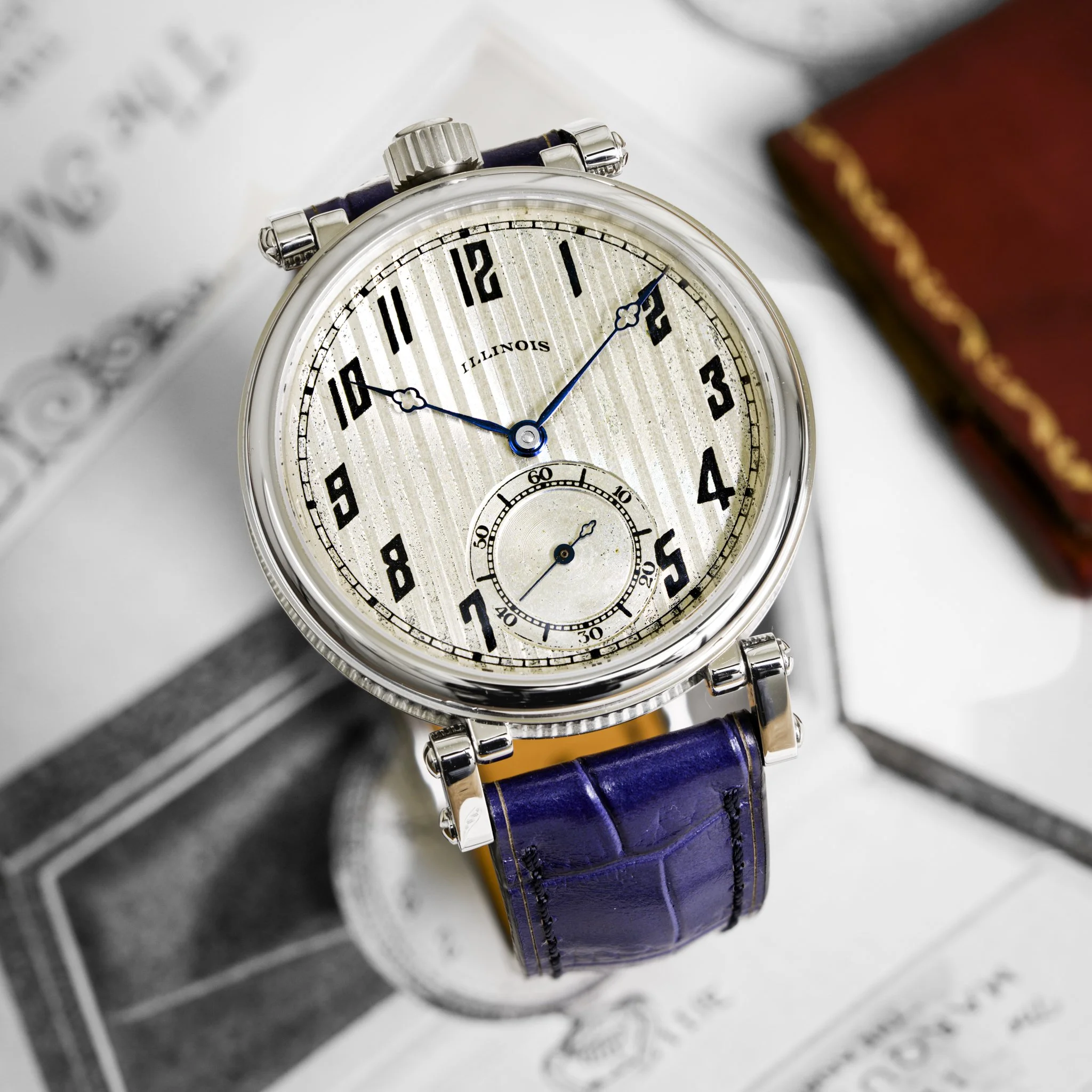 Illinois pocket watch conversion