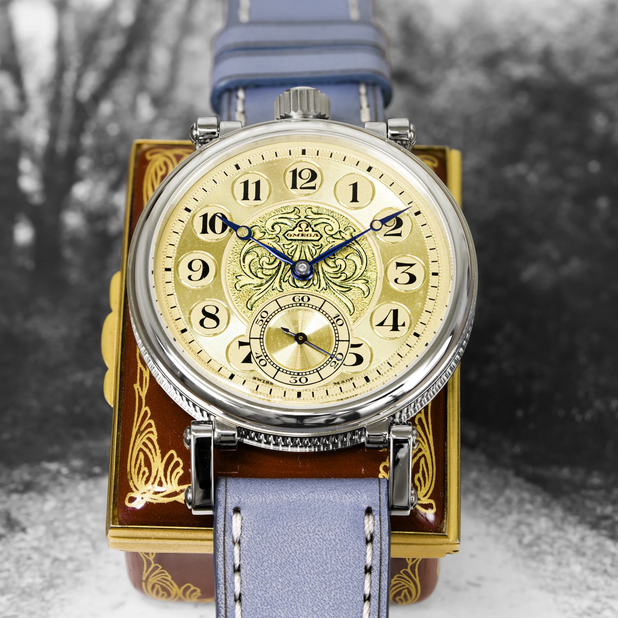 Omega pocket watch conversion