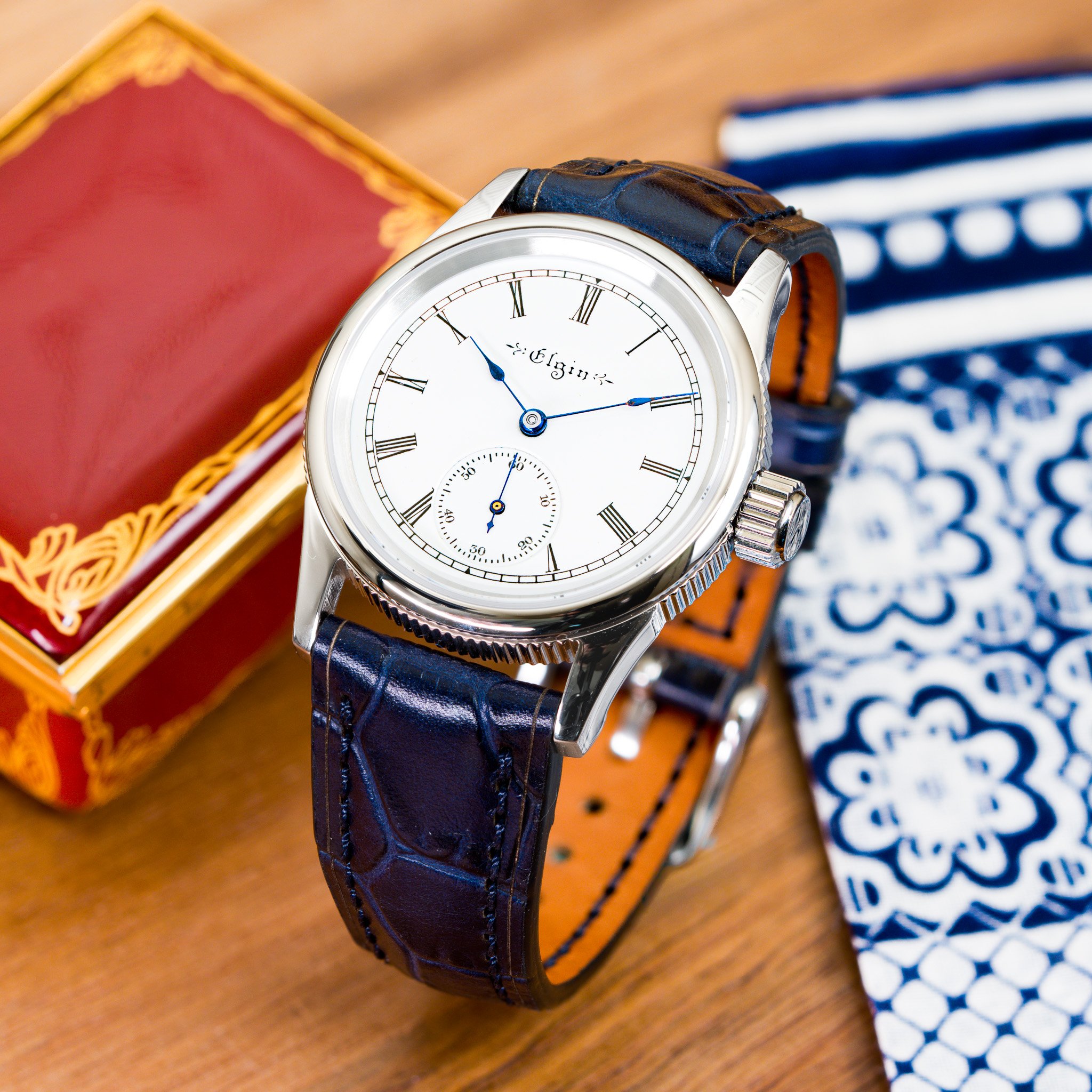 Elgin pocket watch conversion