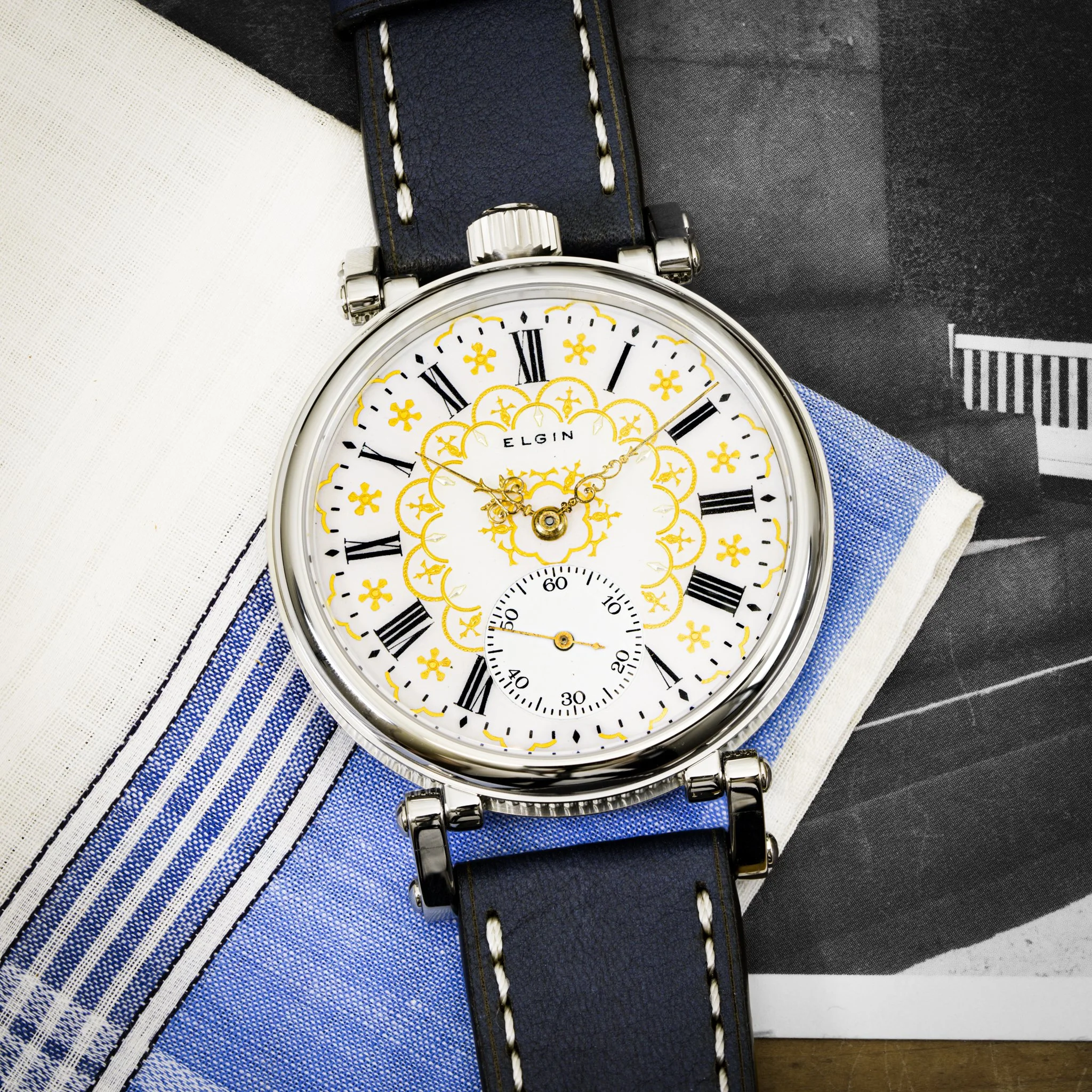 Elgin pocket watch conversion