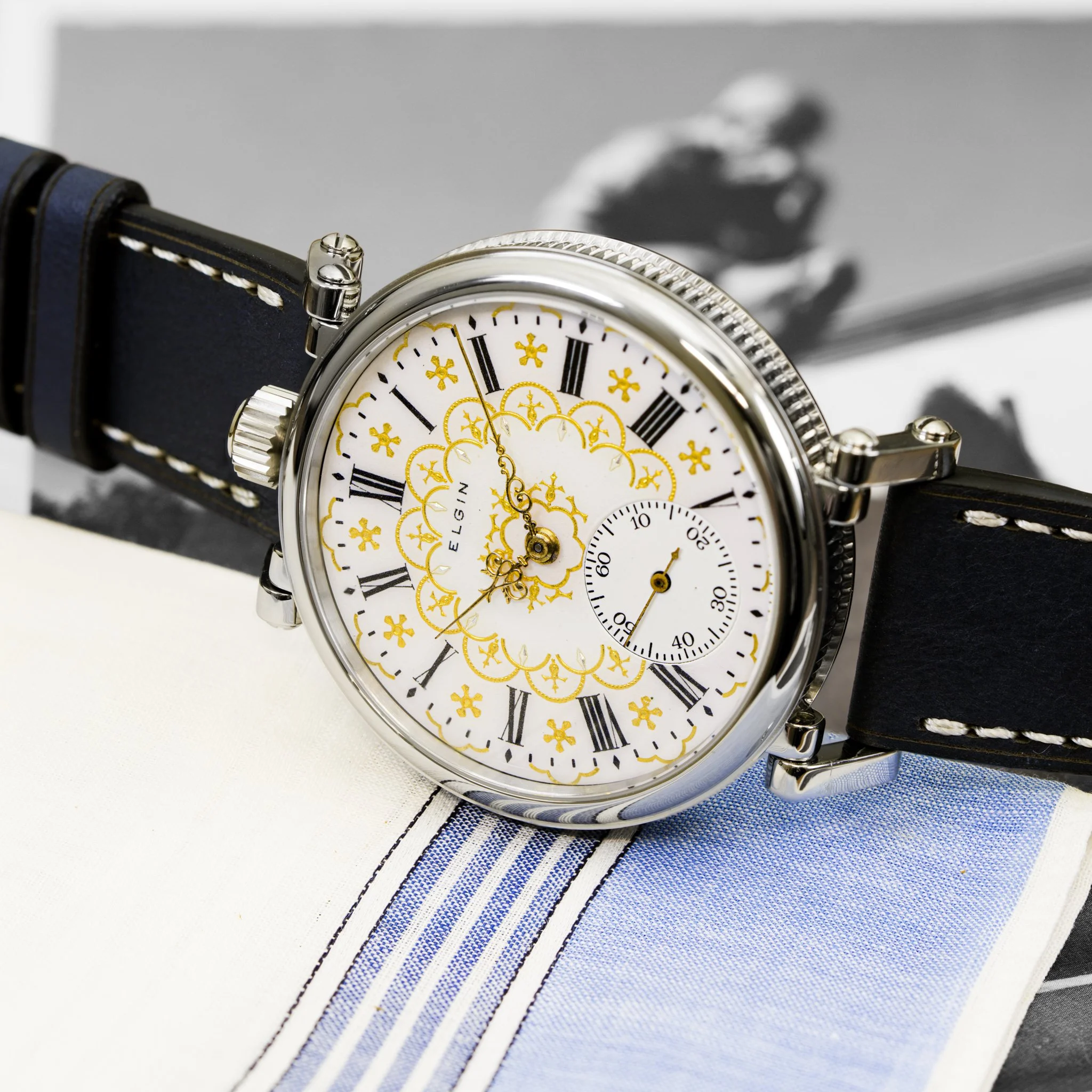 Elgin pocket watch conversion
