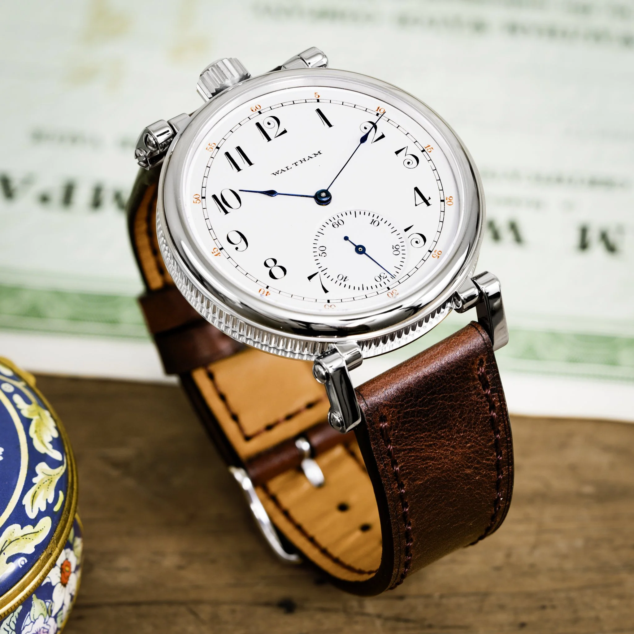Waltham pocket watch conversion