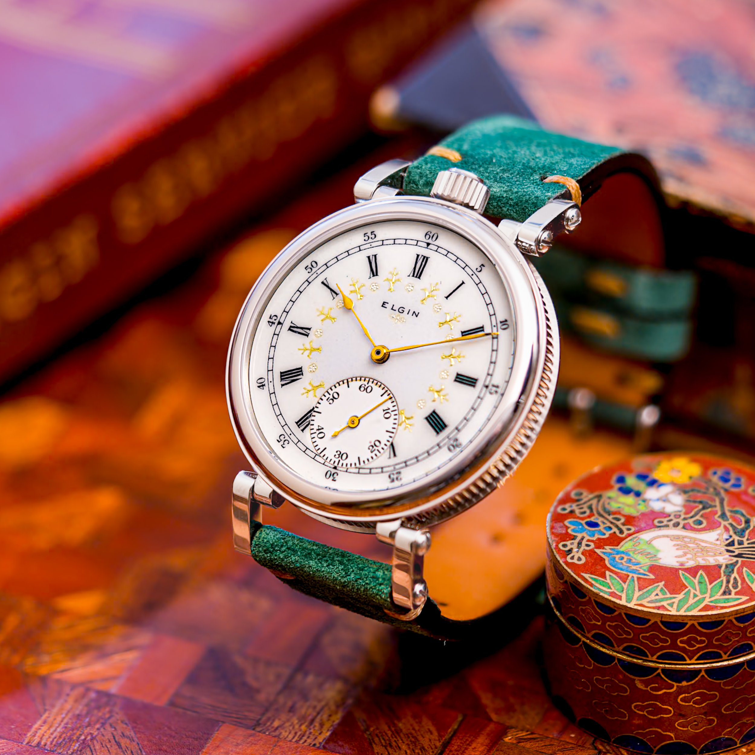 Elgin pocket watch conversion