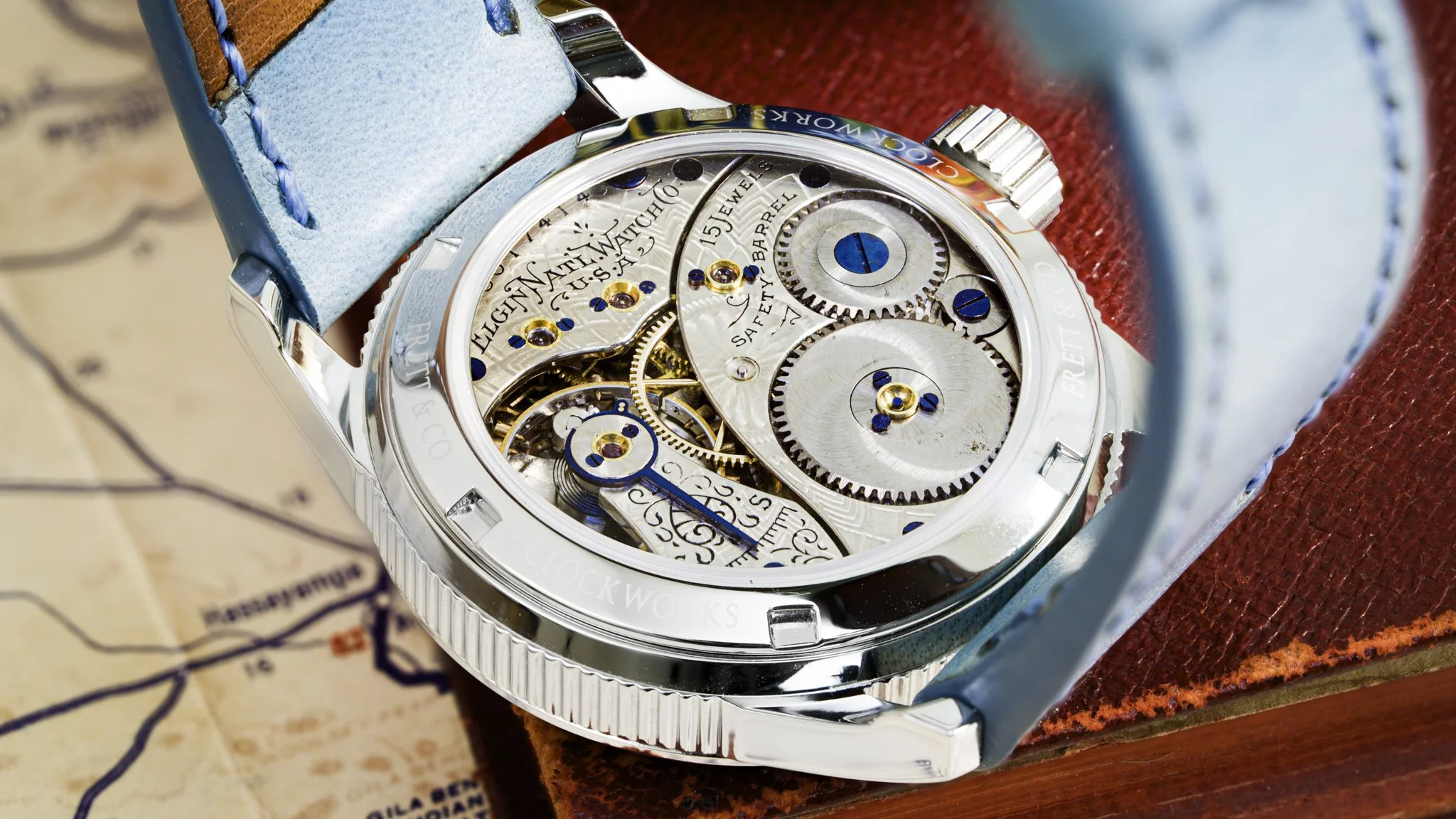 Elgin pocket watch conversion