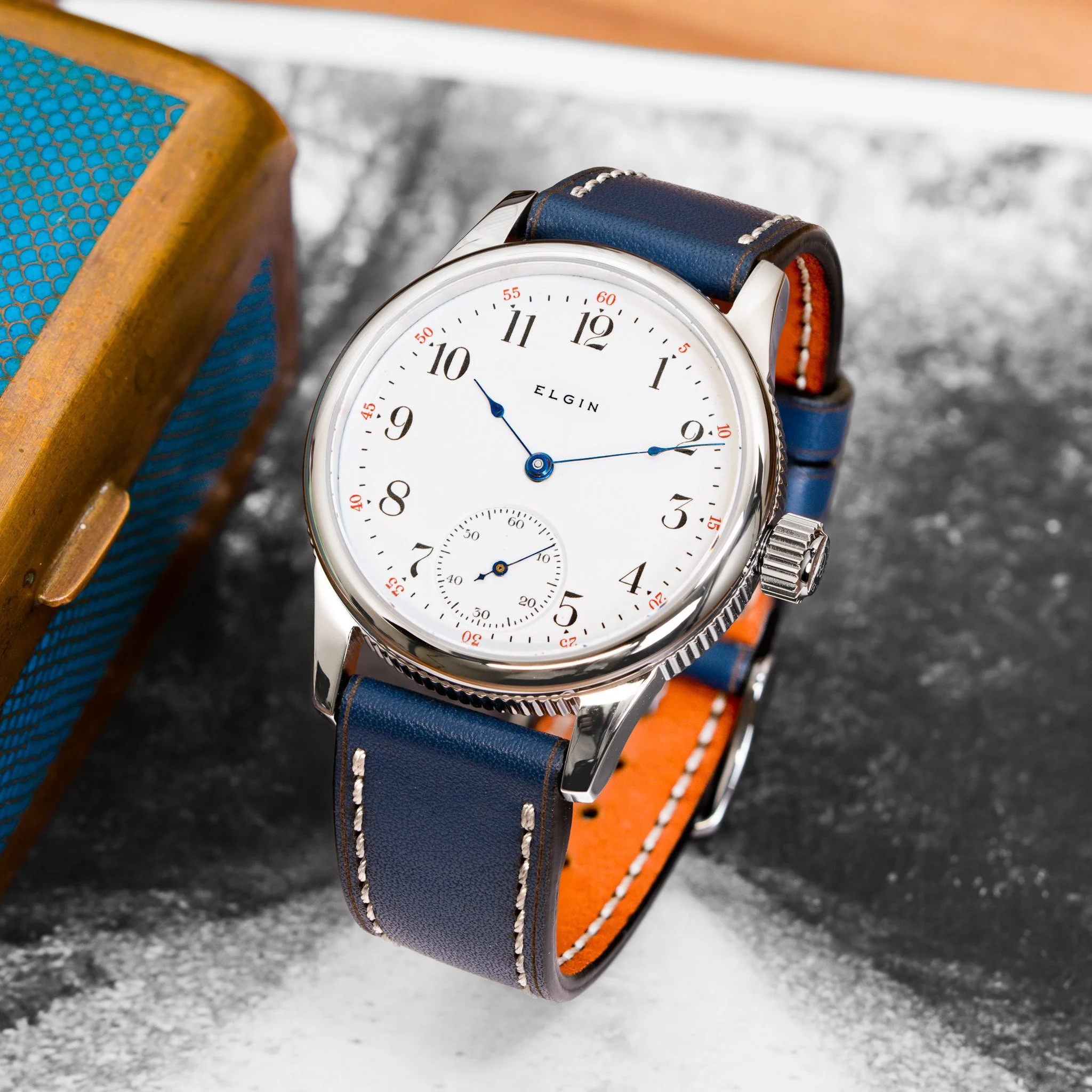 Elgin pocket watch conversion