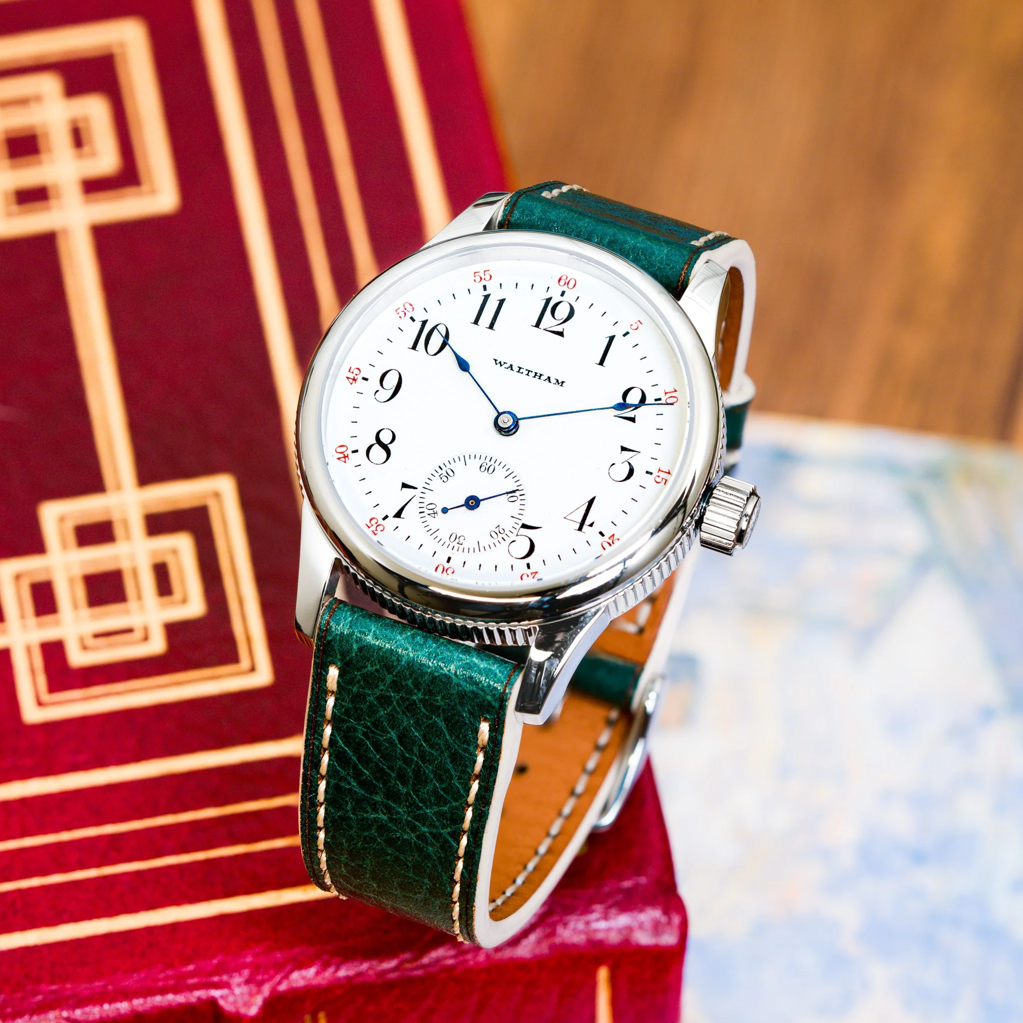 Waltham pocket watch conversion