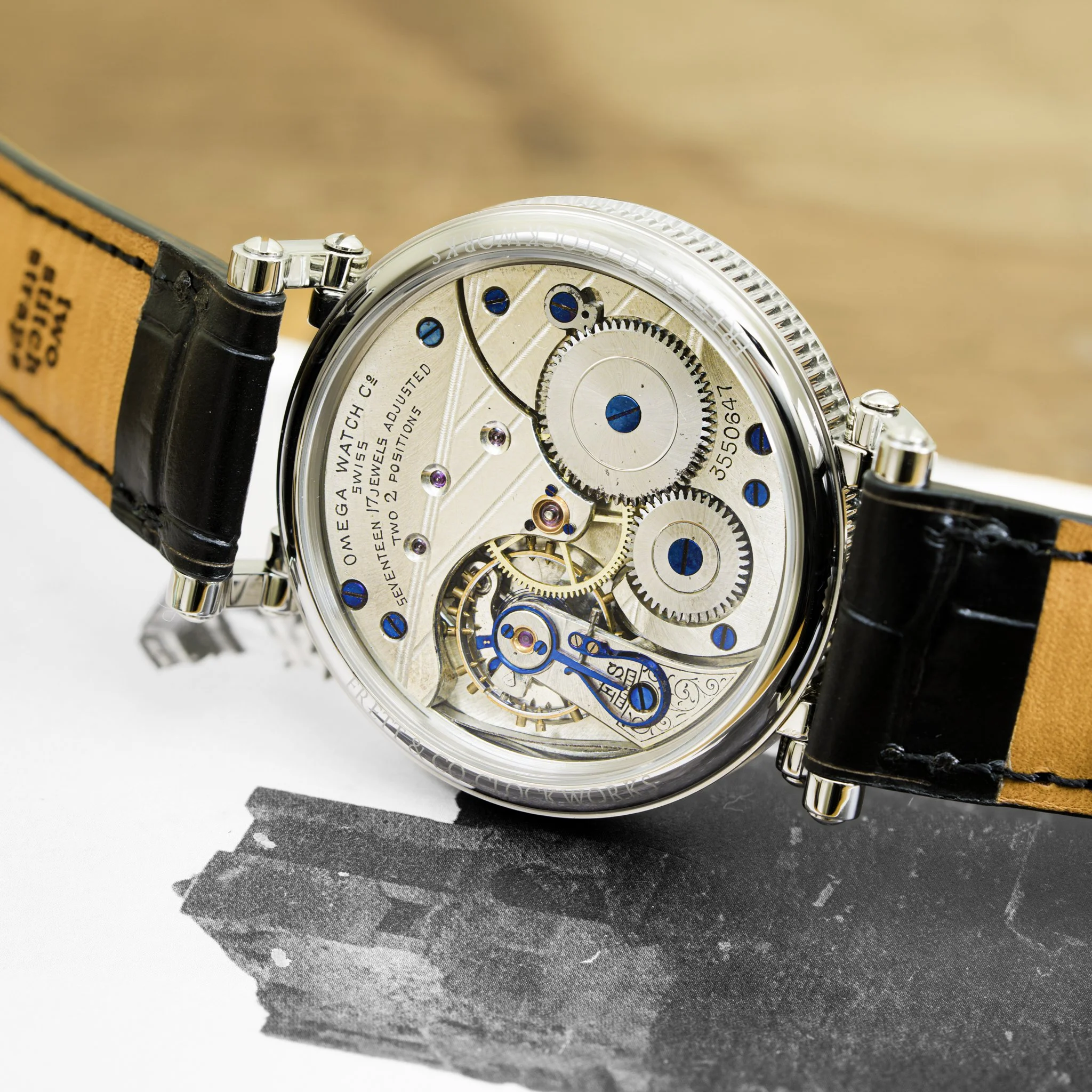 Omega pocket watch conversion