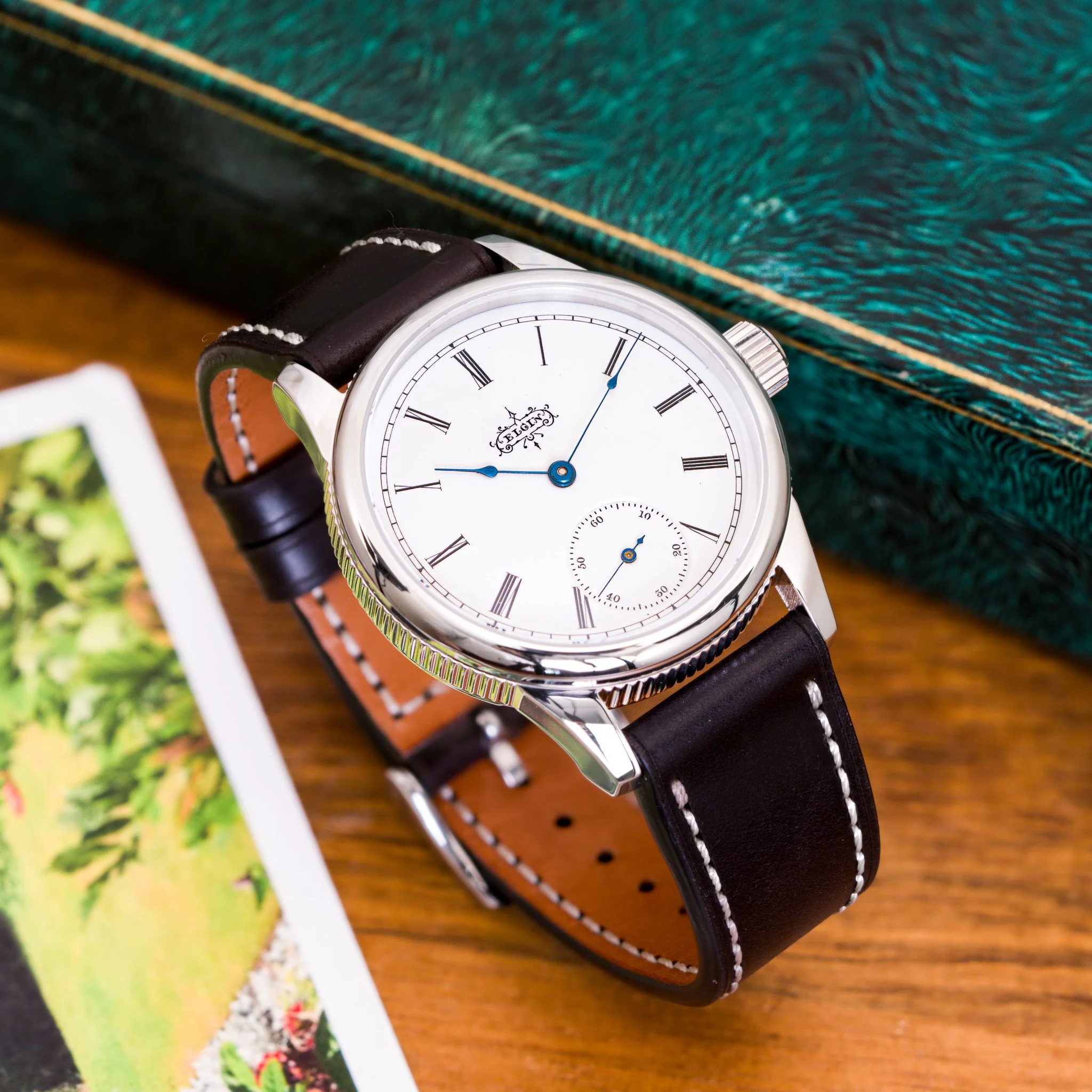 Elgin pocket watch conversion
