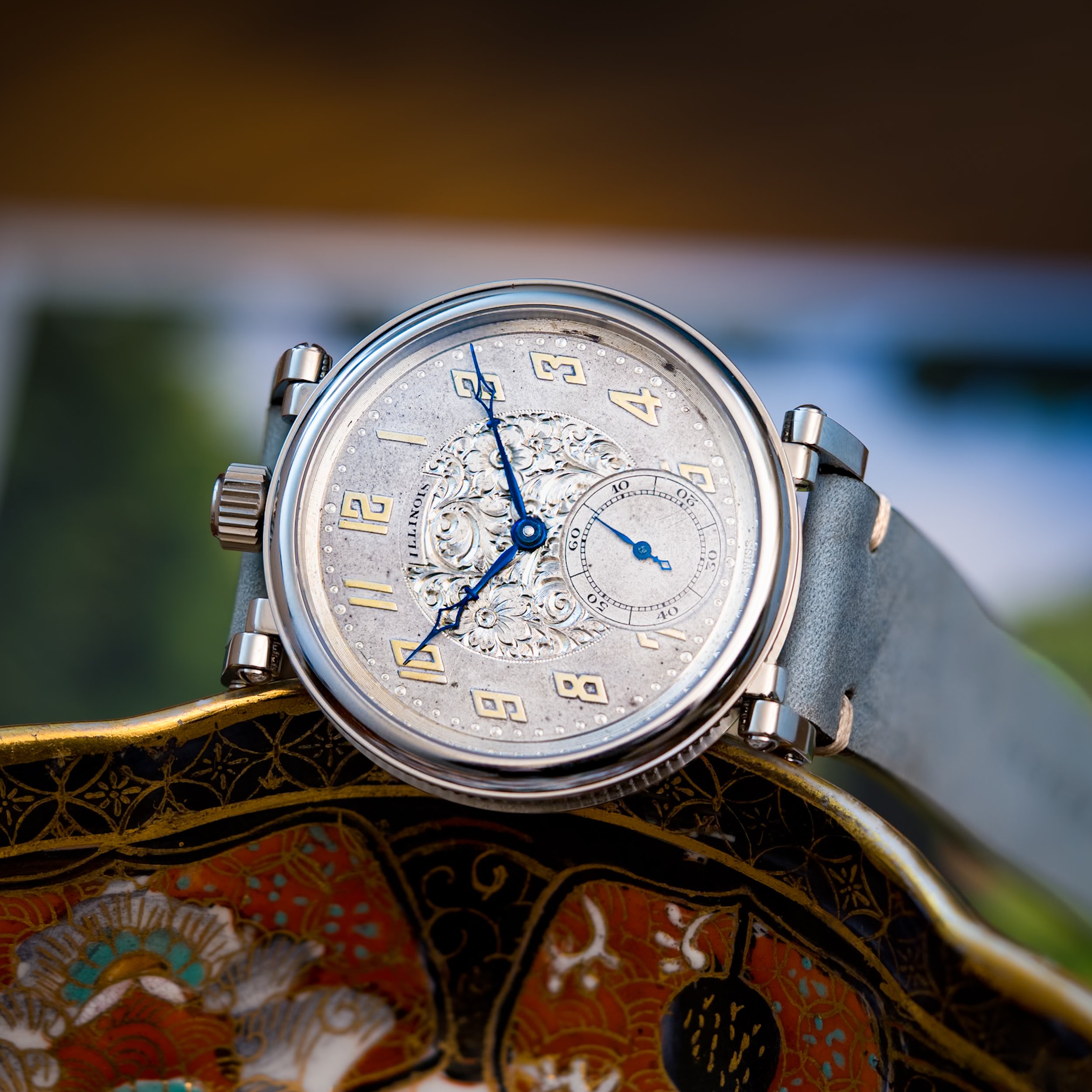 Illinois pocket watch conversion