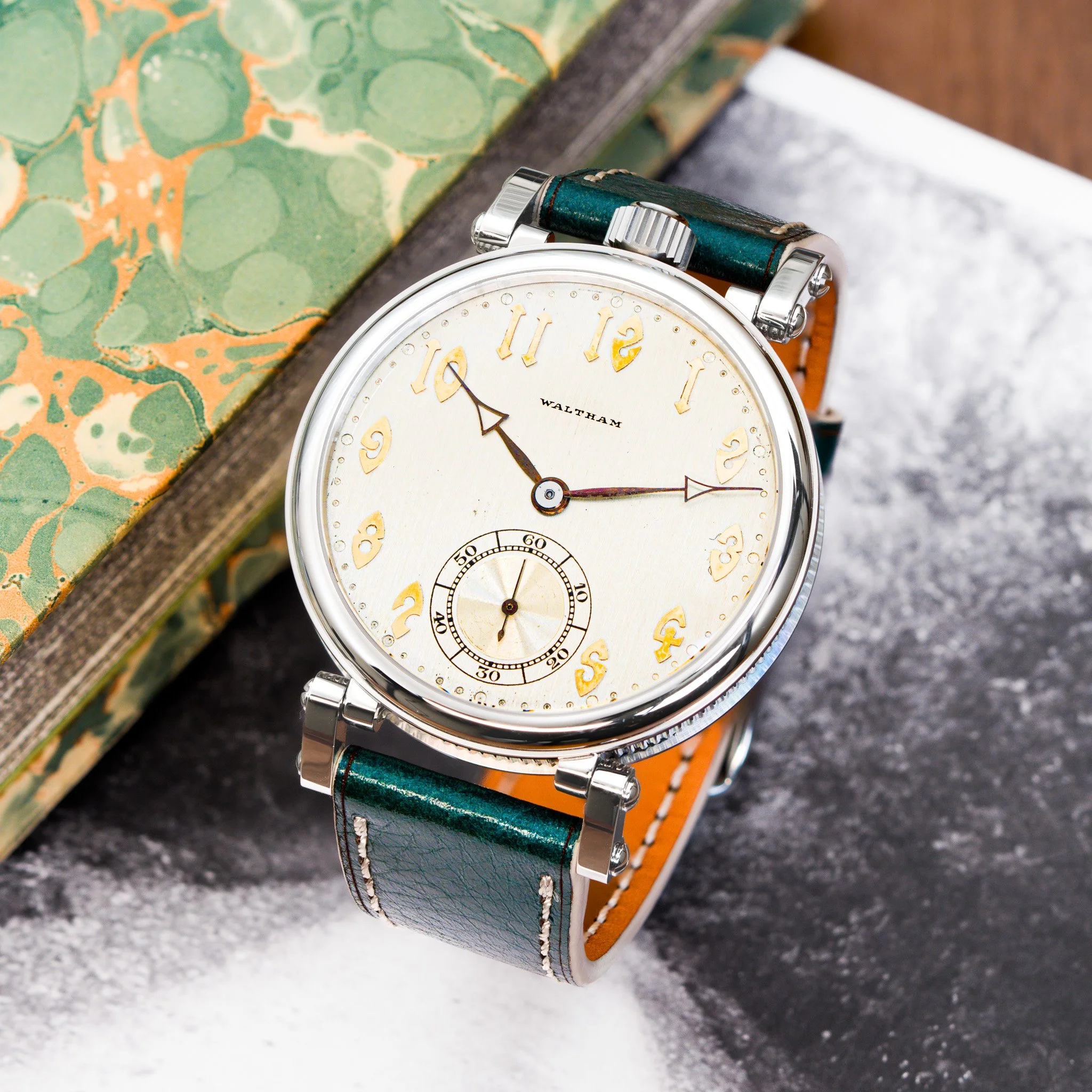 Waltham pocket watch conversion