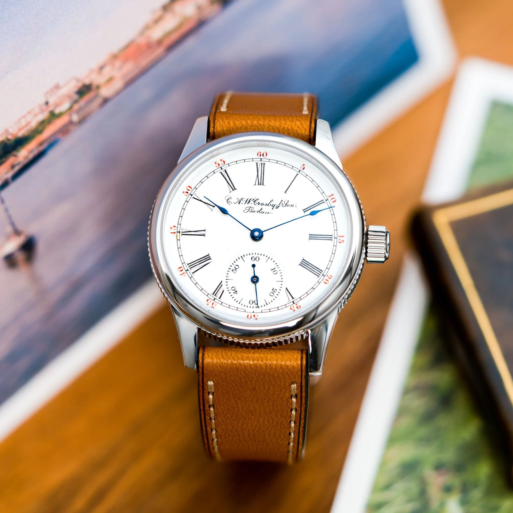 Waltham pocket watch conversion