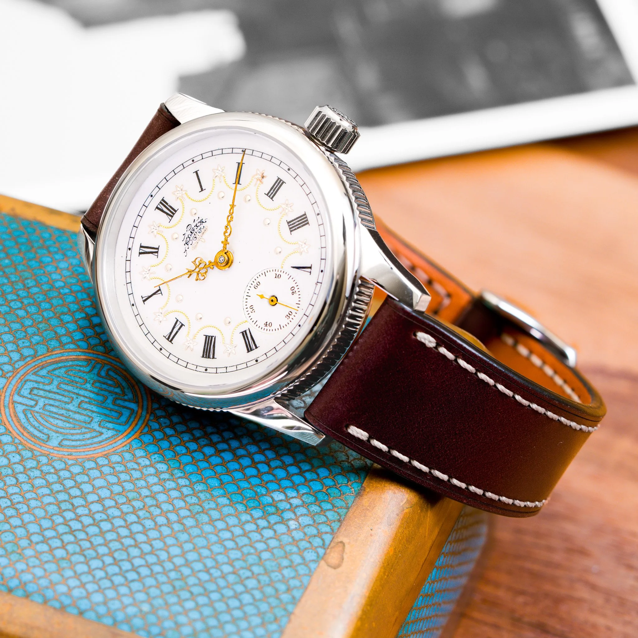 Elgin pocket watch conversion