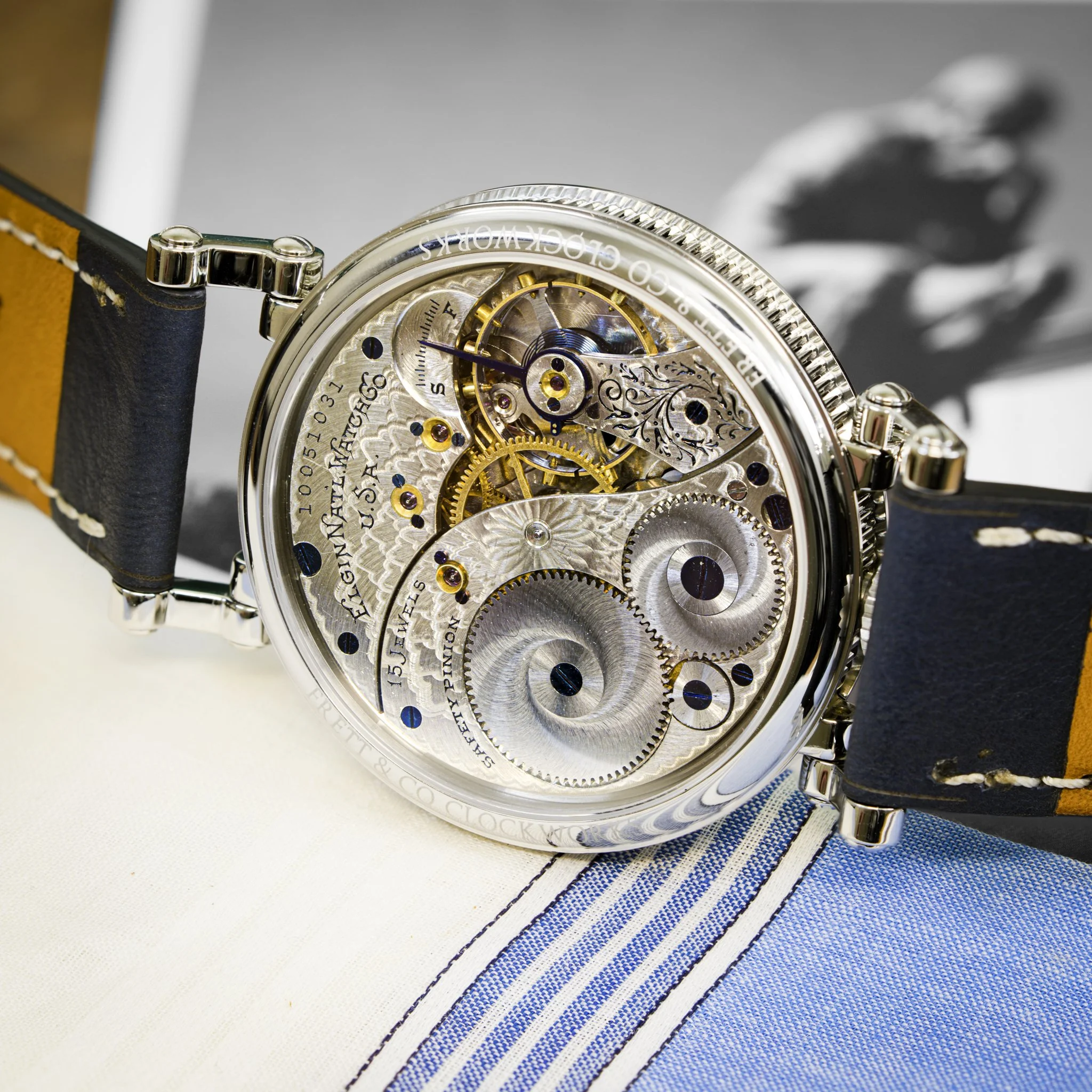 Elgin pocket watch conversion