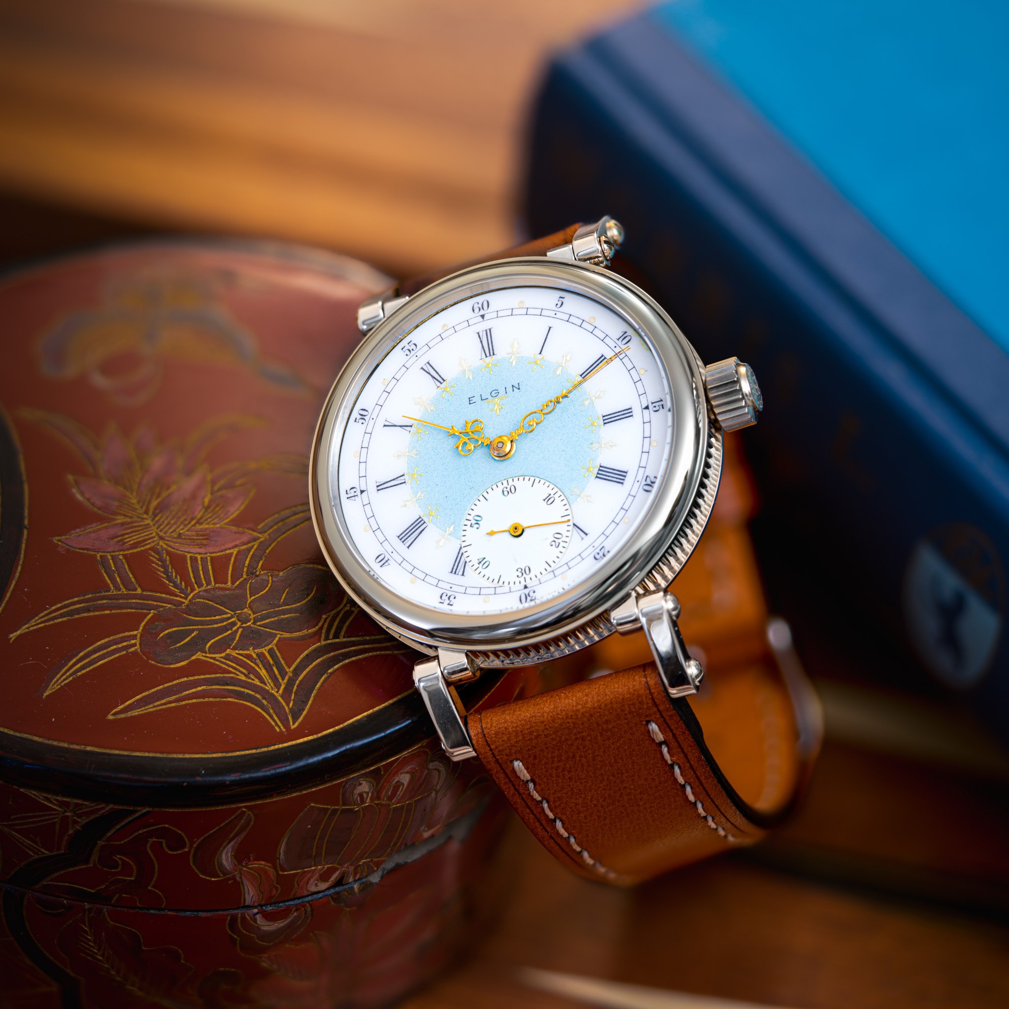 Elgin pocket watch conversion
